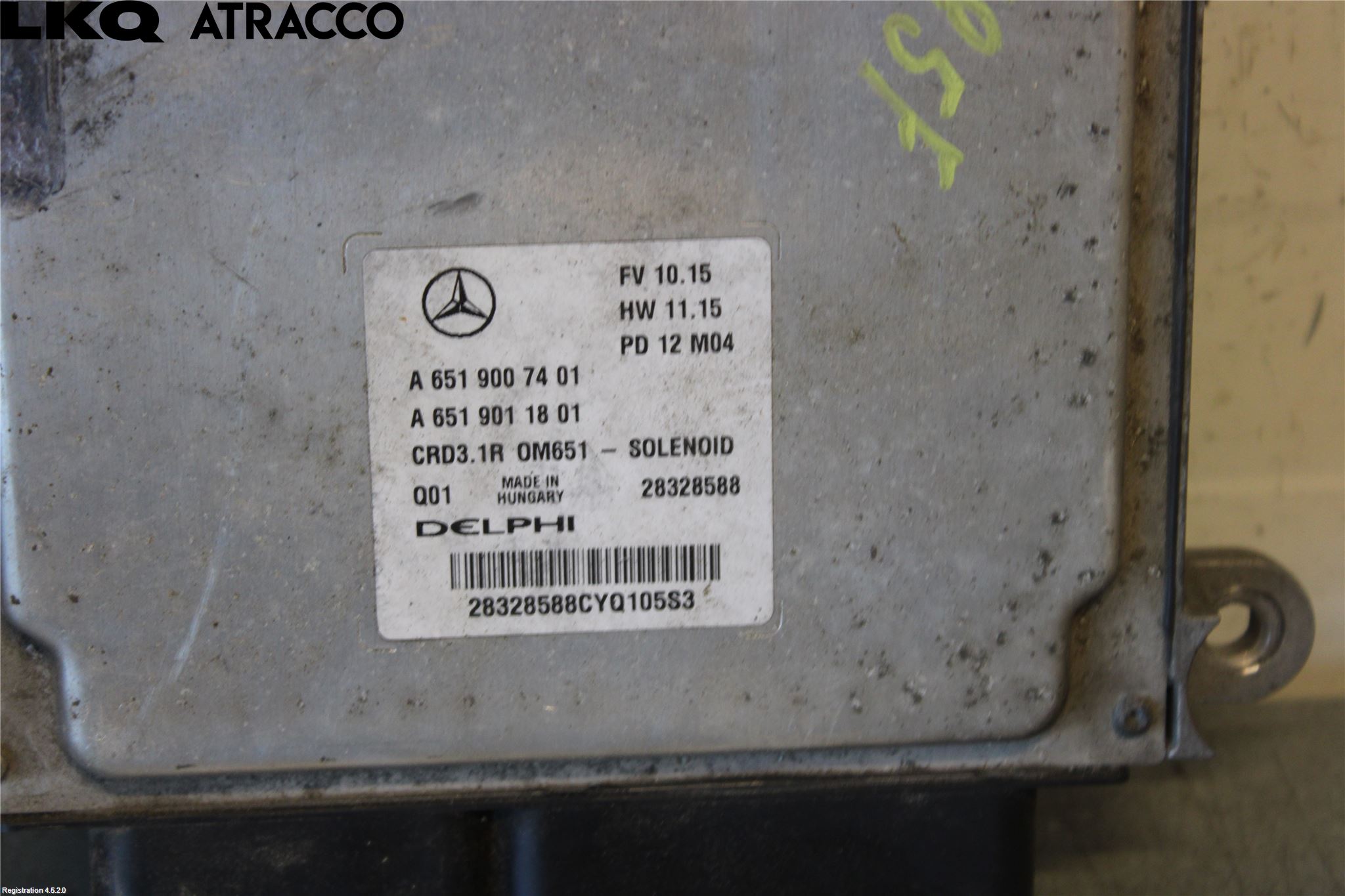 Mercedes-Benz MB CLS (C218/X218) 11-17 Styreenhet Innsprøytning