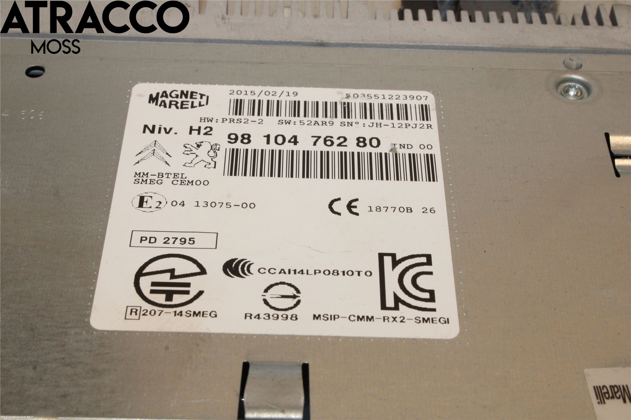 Peugeot 308 14-21 Stereo Radio