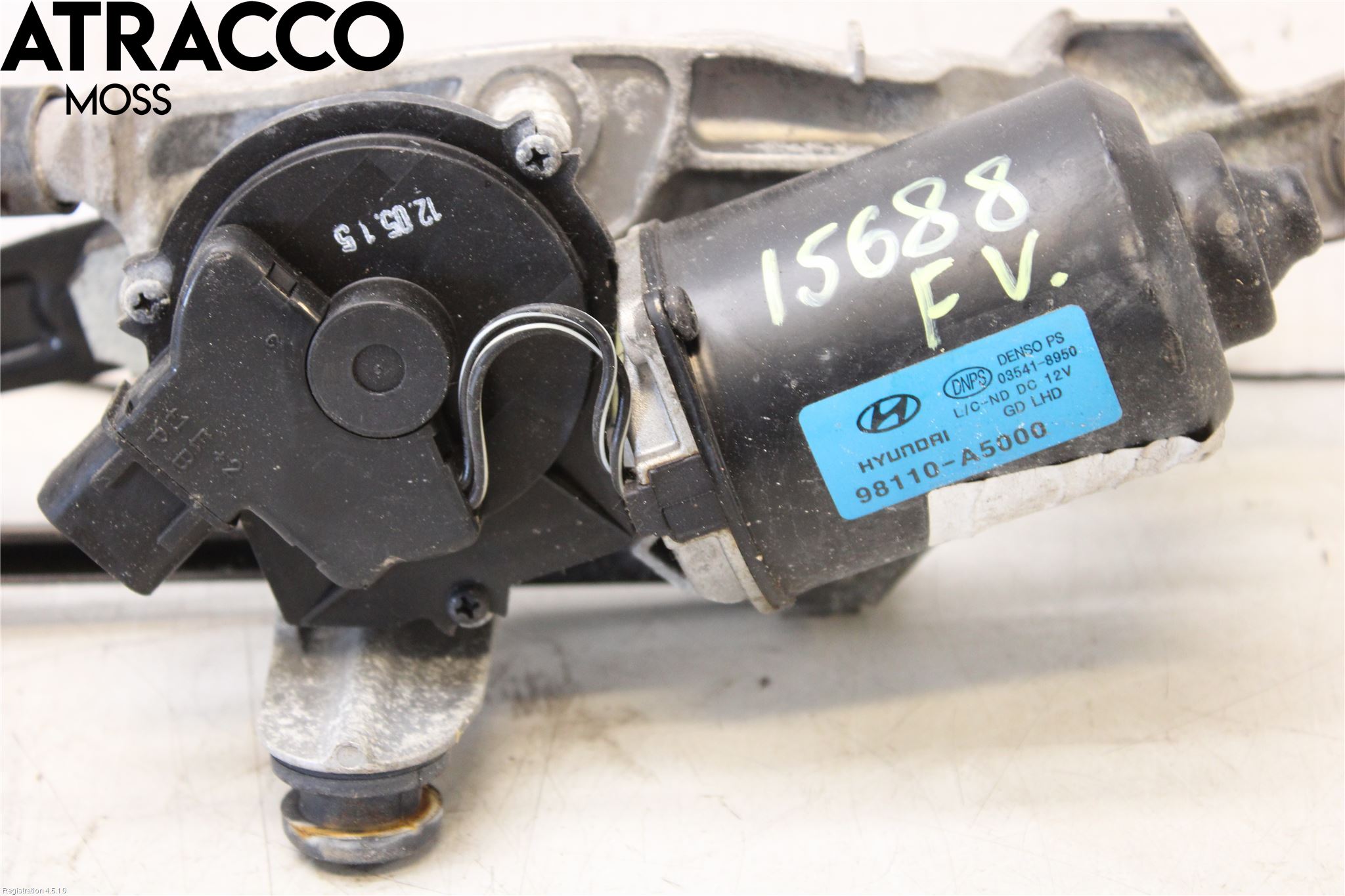 Hyundai i40 08-15 Viskermotor Frontrute