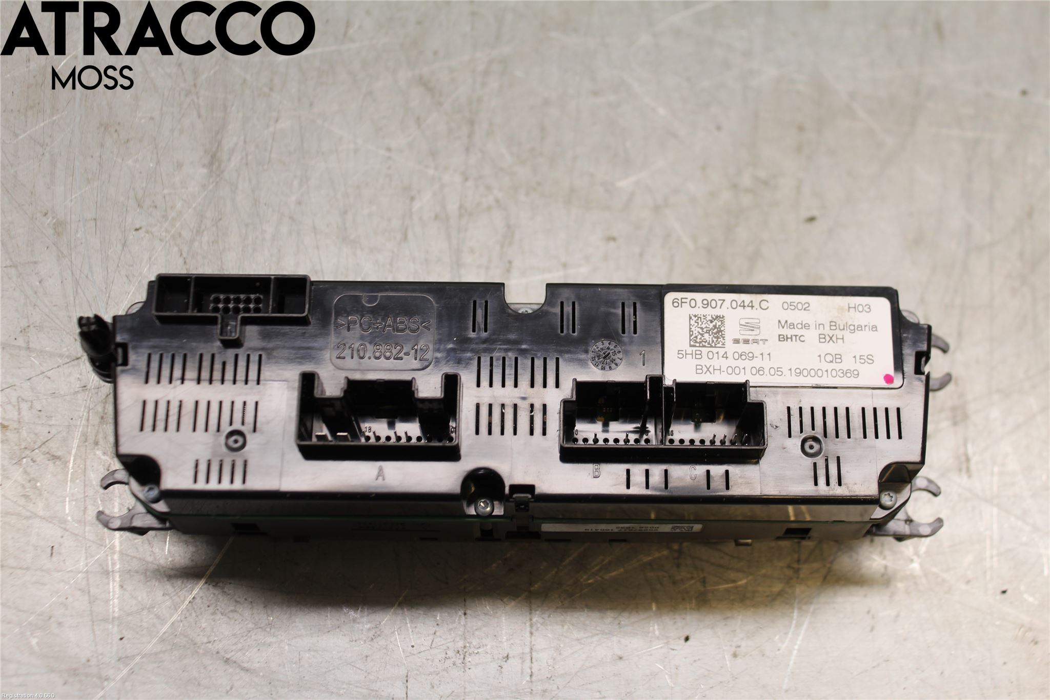 Seat IBIZA V 17-20 Varme Ac Betjening-Display