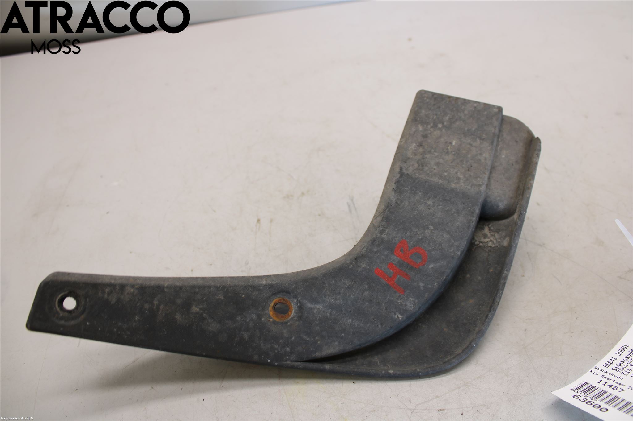 Kia SPORTAGE (SL) 11-15 Stänkskydd