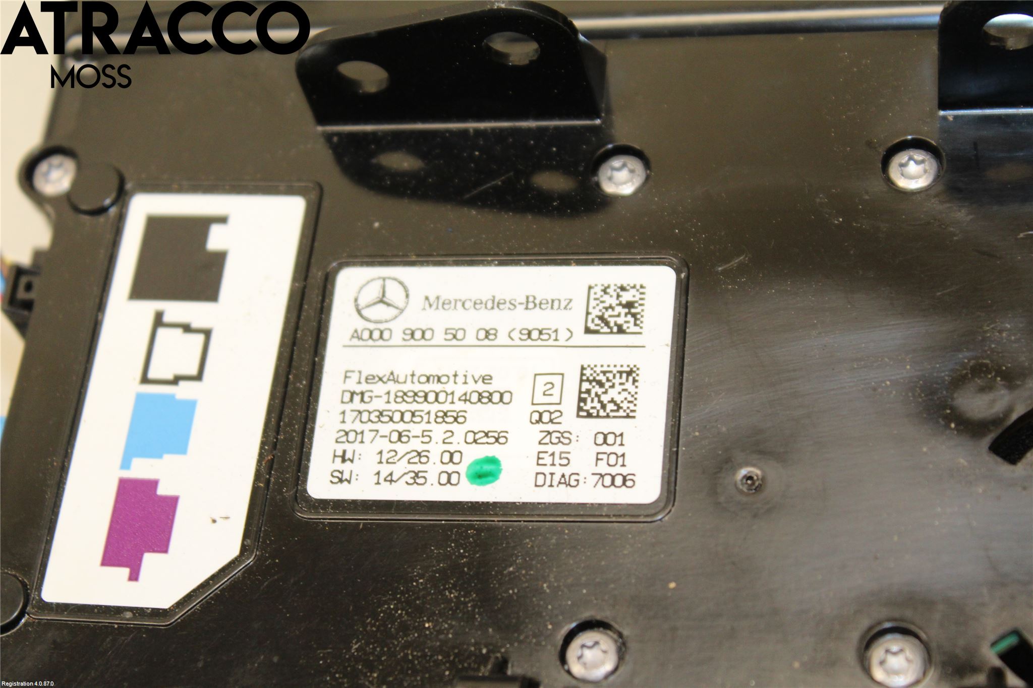 Mercedes-Benz MB GLA-KLASS (X156) 13-20 Innr Taklys