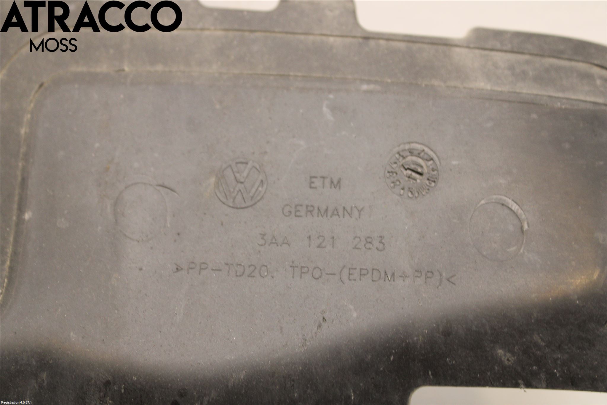 Volkswagen VW PASSAT 11-14 Luftstyring Front