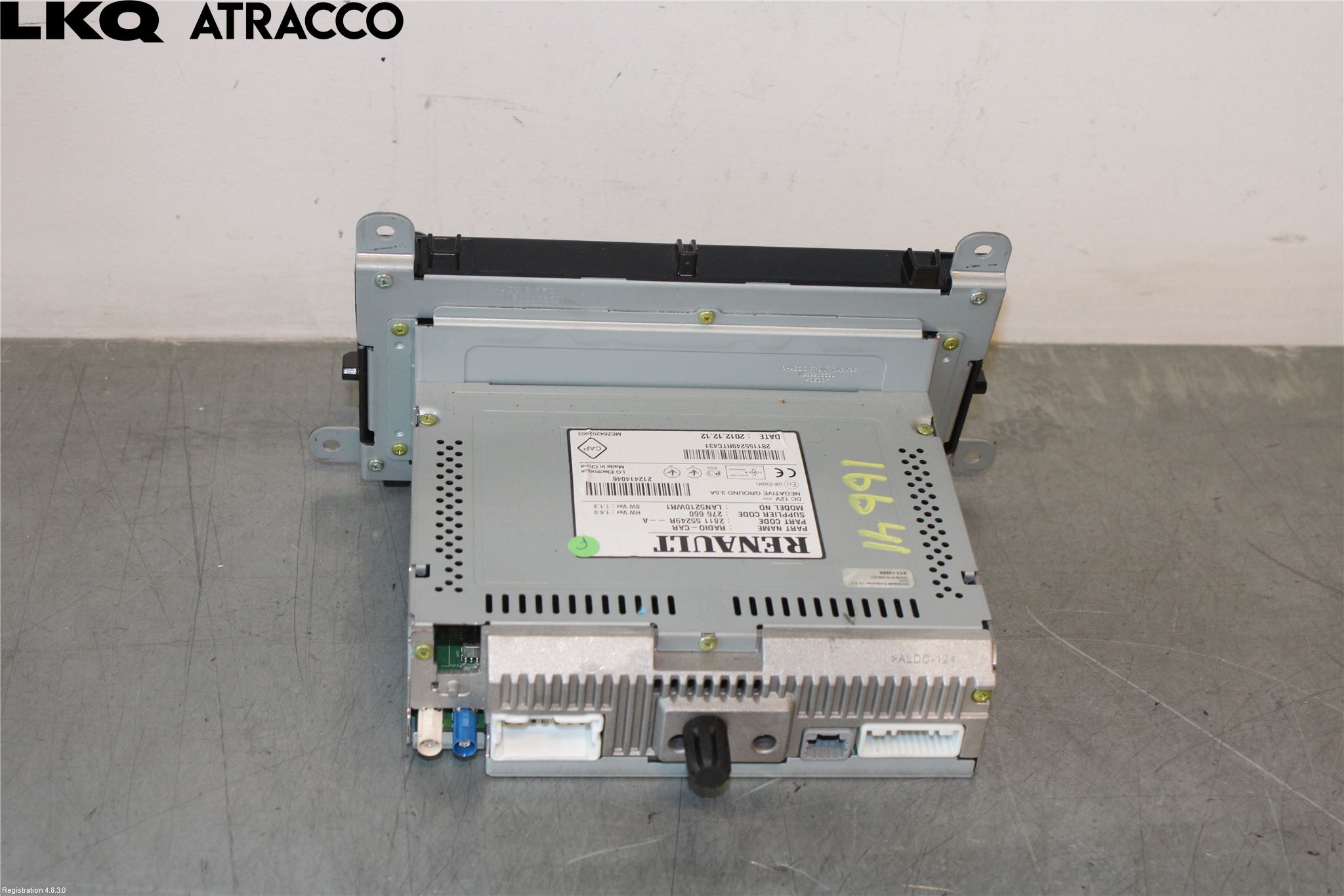 Renault CLIO IV 12-16 Stereo Radio Med Cd