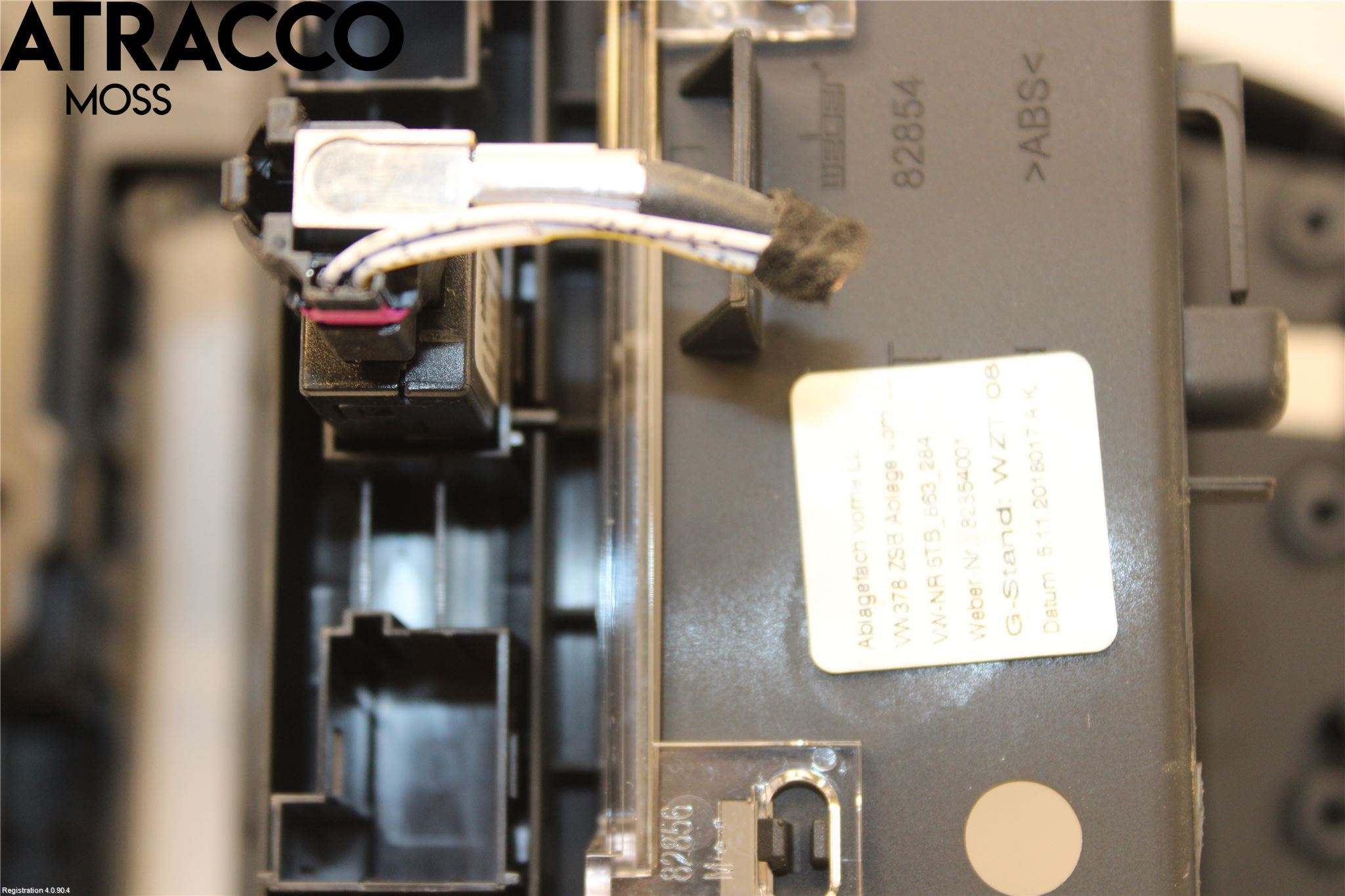 Volkswagen VW TOURAN 16- Innr Konsoll-Lomme