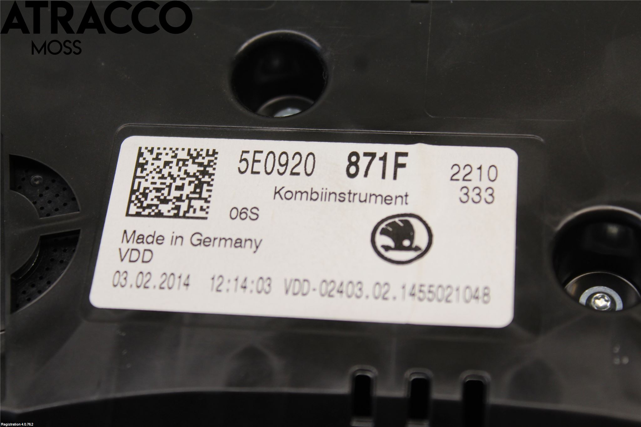 Skoda OCTAVIA (5E) 13-20 Instr Kombinert