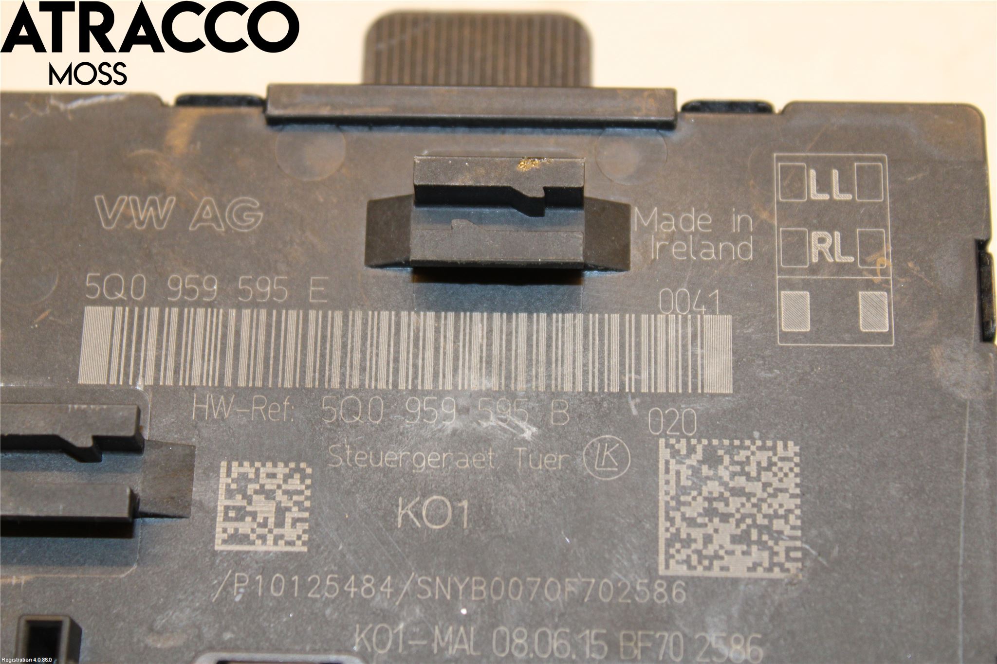 Volkswagen VW PASSAT 15-19 Styreenhet Dør