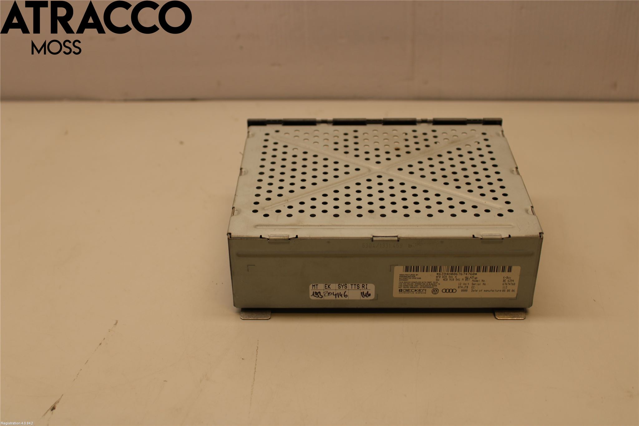 Audi A6/S6     05-11 Stereo Radio Øvrig