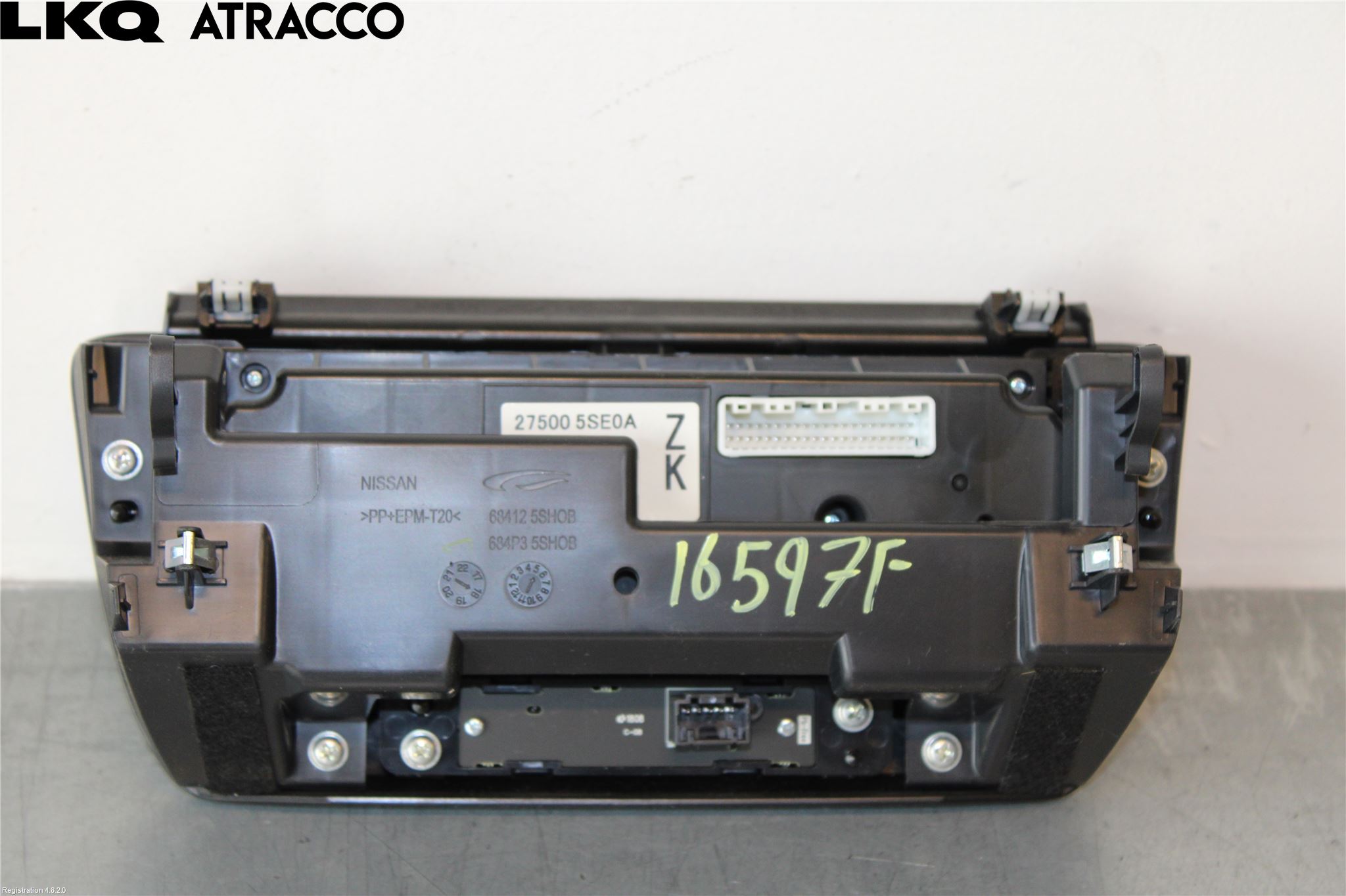 Nissan LEAF 18- Varme Ac Betjening-Display