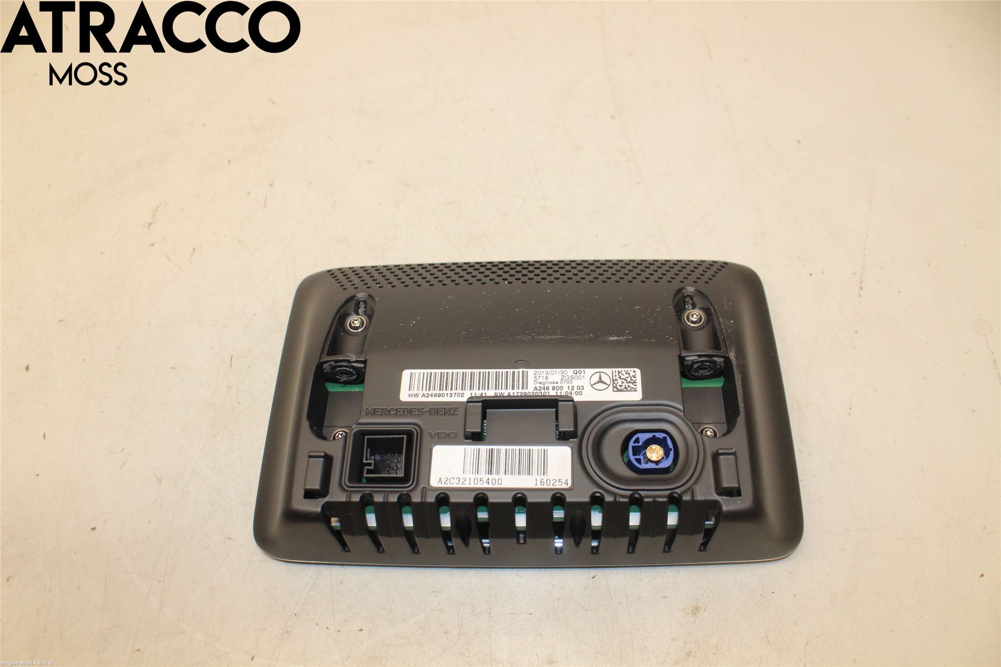 Mercedes-Benz MB A-KLASS (W176) 13-18 Multifunktionsdisplay