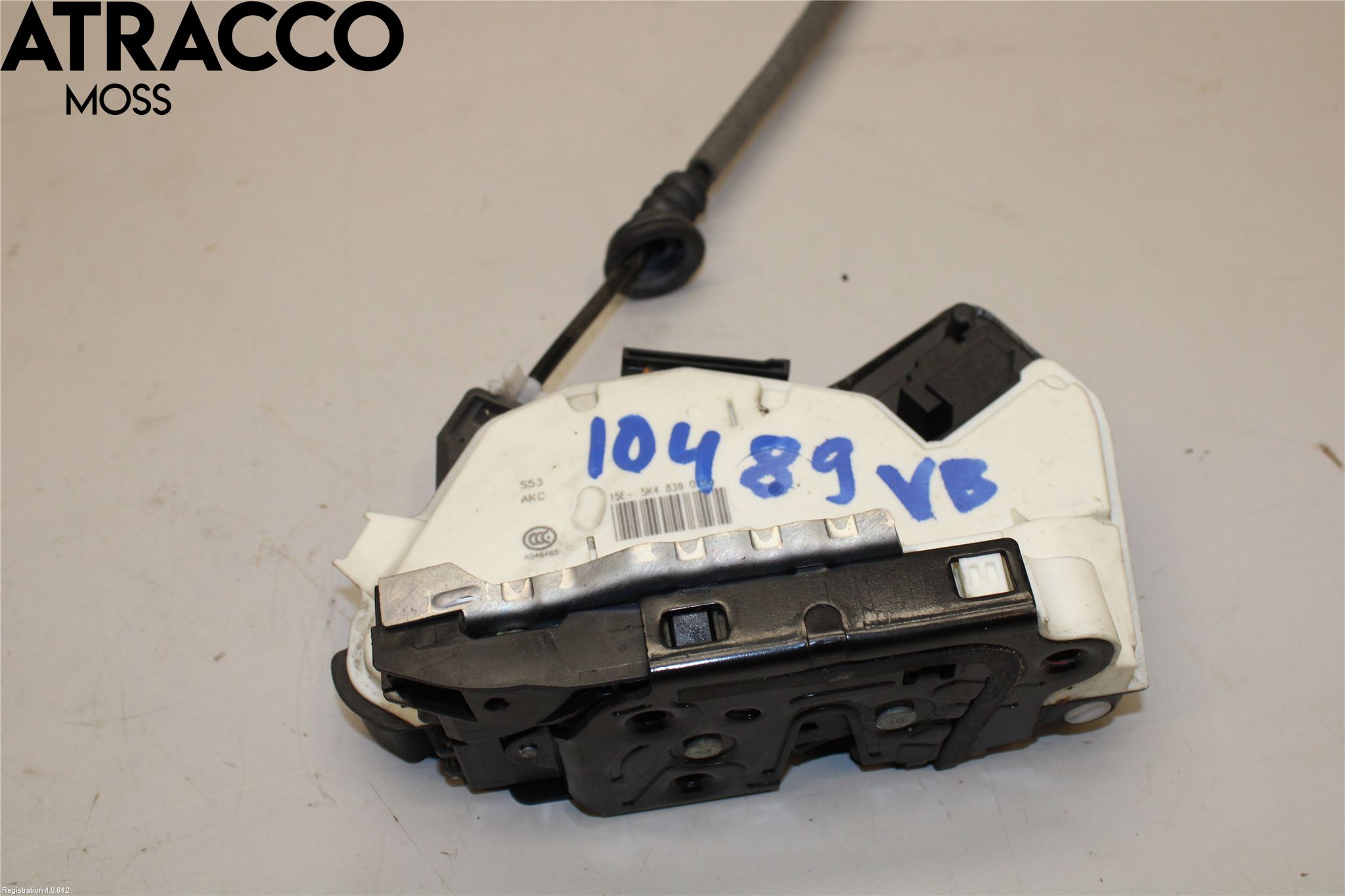 Volkswagen VW GOLF / E-GOLF VII 13-20 Dørlås - Låsekasse