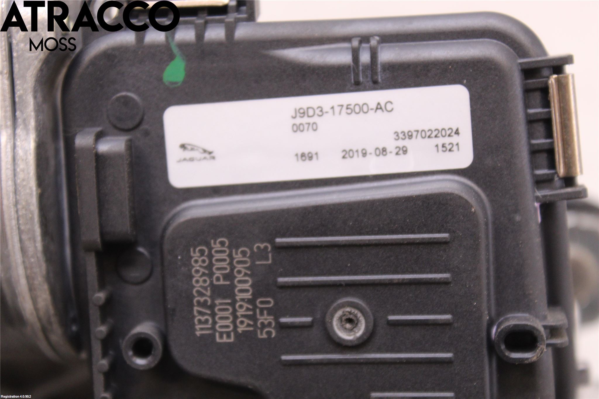 Jaguar I-PACE 18- Viskermotor Frontrute