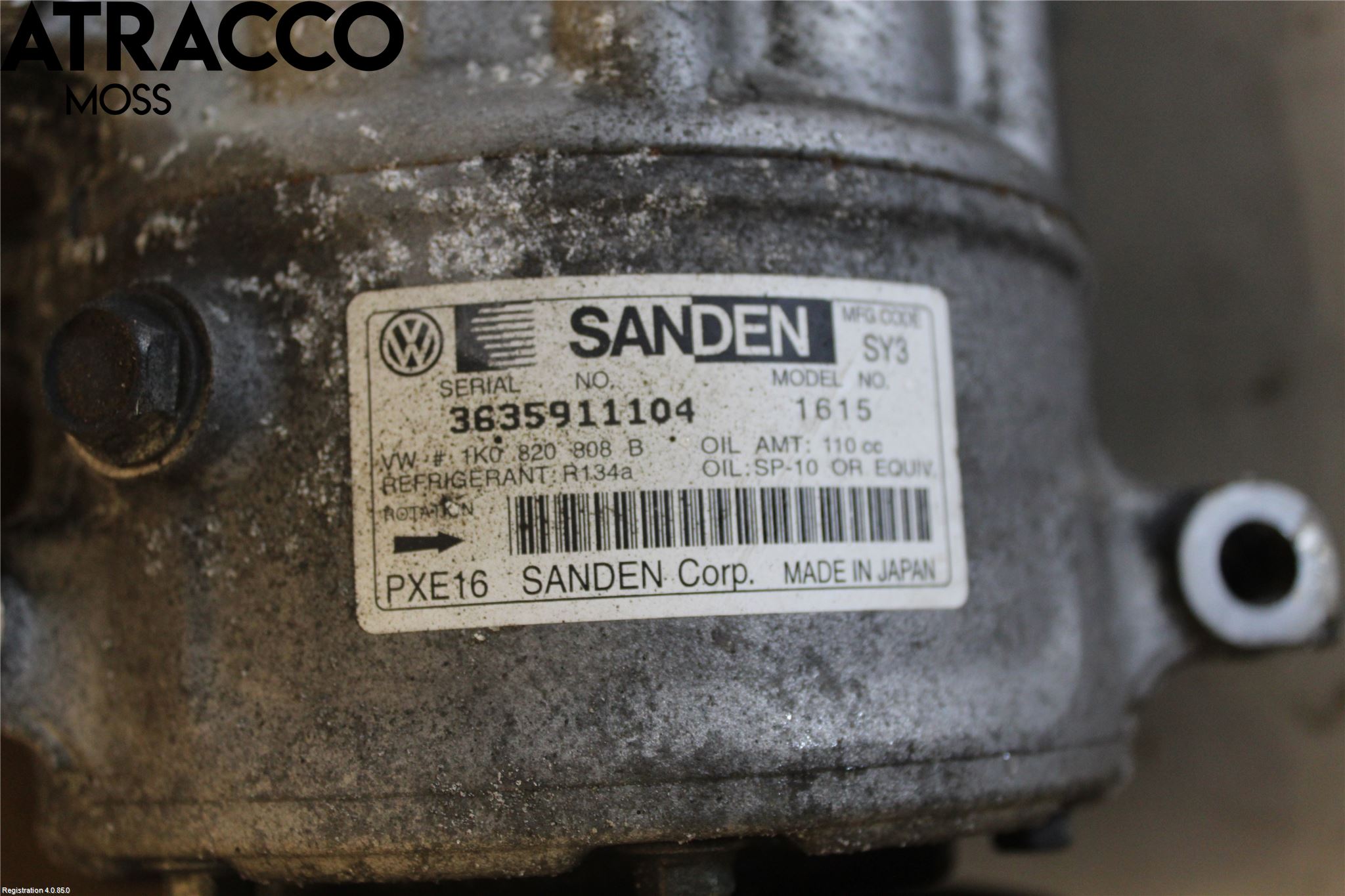 Skoda SUPERB 09-15 Varme Ac Kompressor