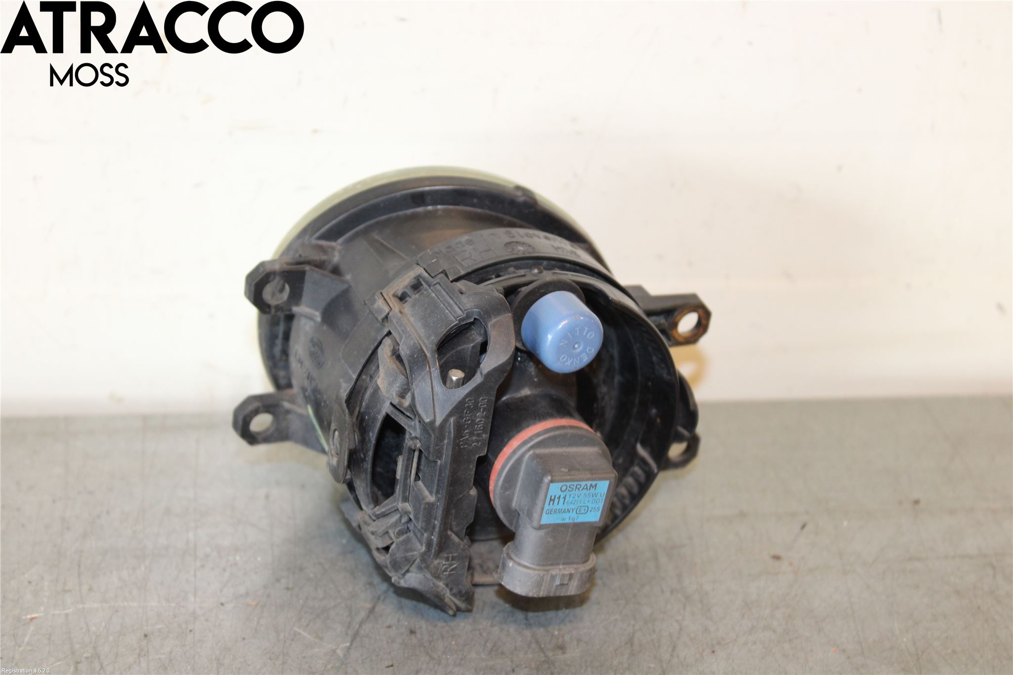 Toyota VERSO 09-18 Frontlykt-Kurve-Tåkelys