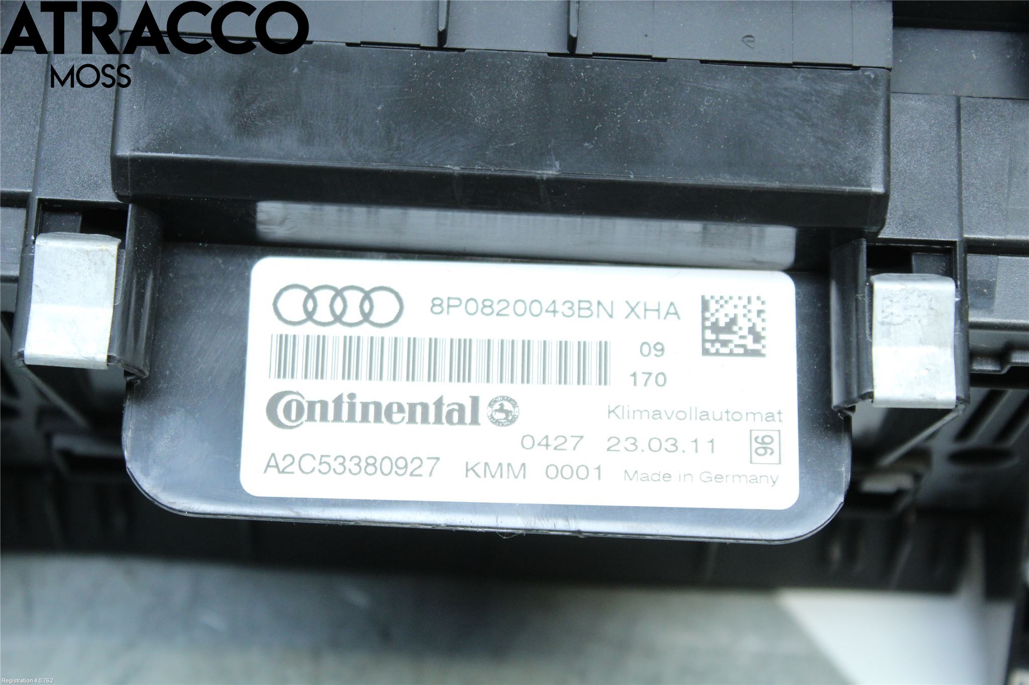 Audi A3/S3 05-13 Varme Ac Betjening-Display