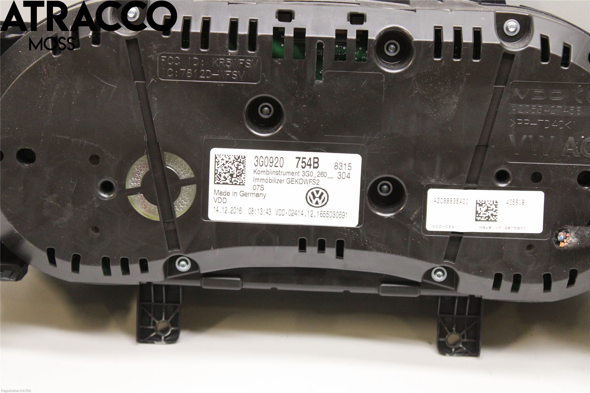 Volkswagen VW PASSAT 15-19 Instr Kombinert