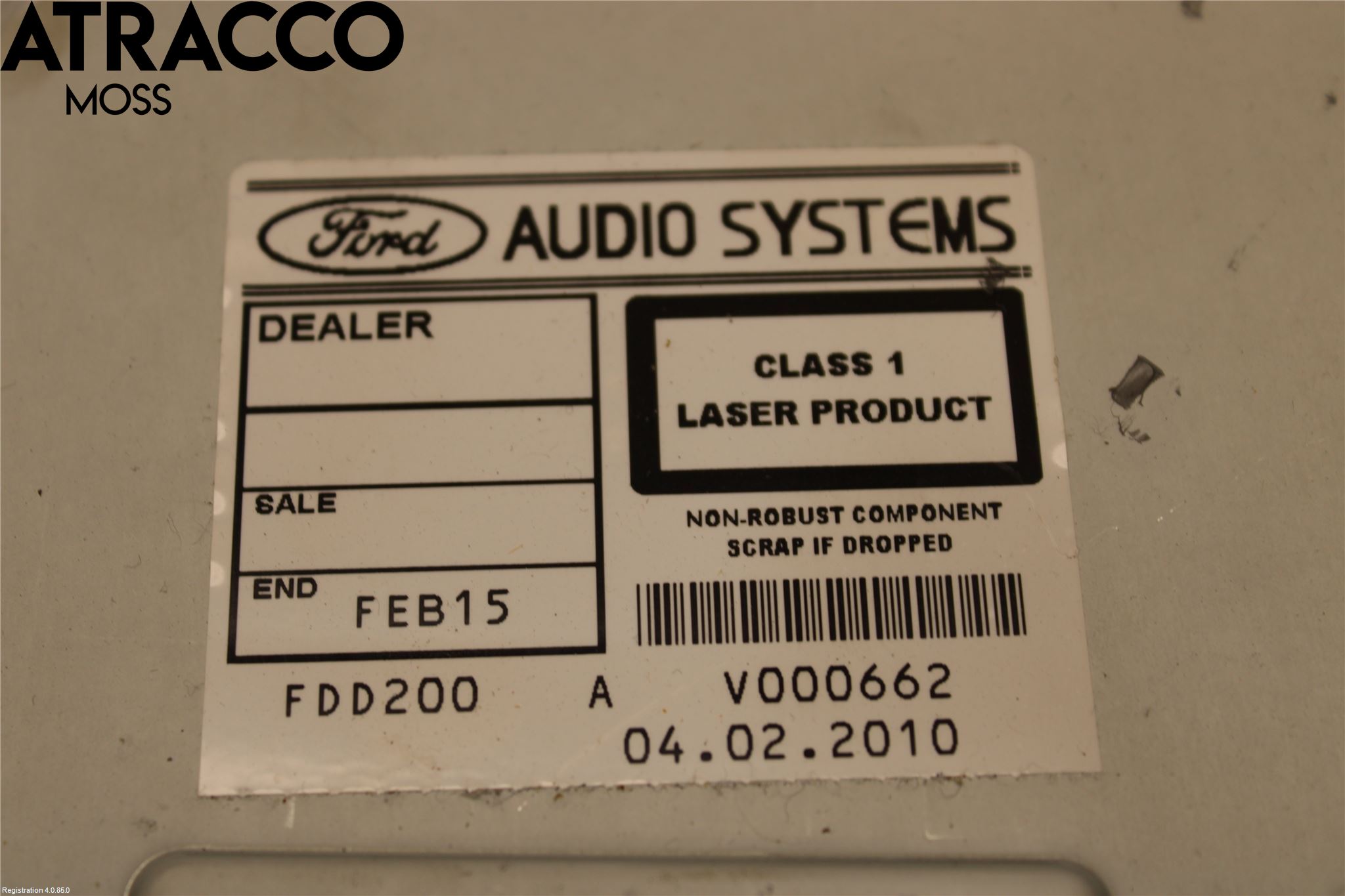 Ford TRANSIT CONNECT 03-08 Stereo Radio Med Cd