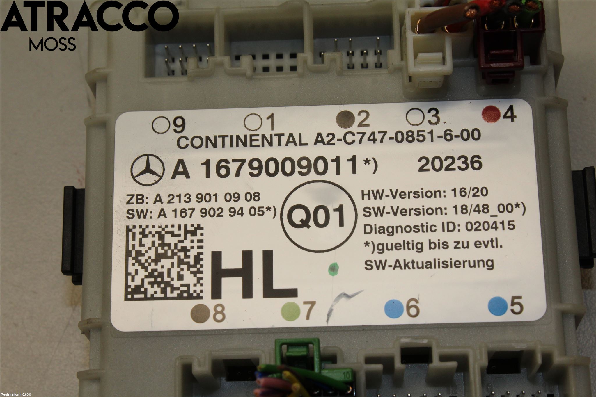 Mercedes-Benz MB EQC (N293) 20- Styreenhet Dør