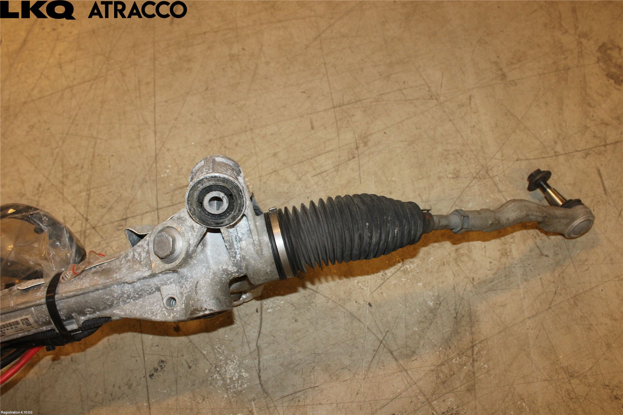 Porsche PANAMERA 09- Servo Snekke - Tannstang