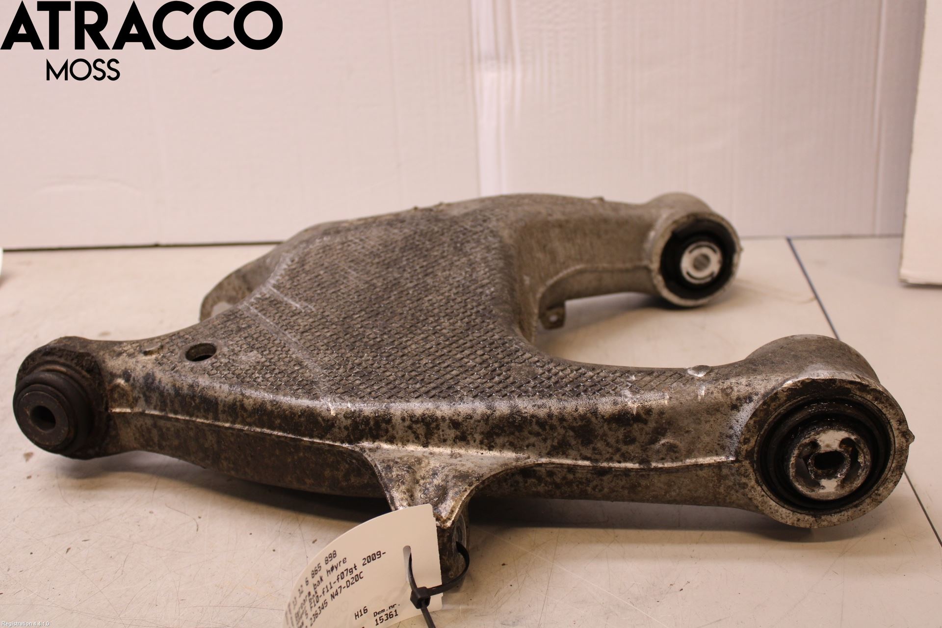 BMW 5 F10/F11/F18 09-17 Bærearm Bak Høyre