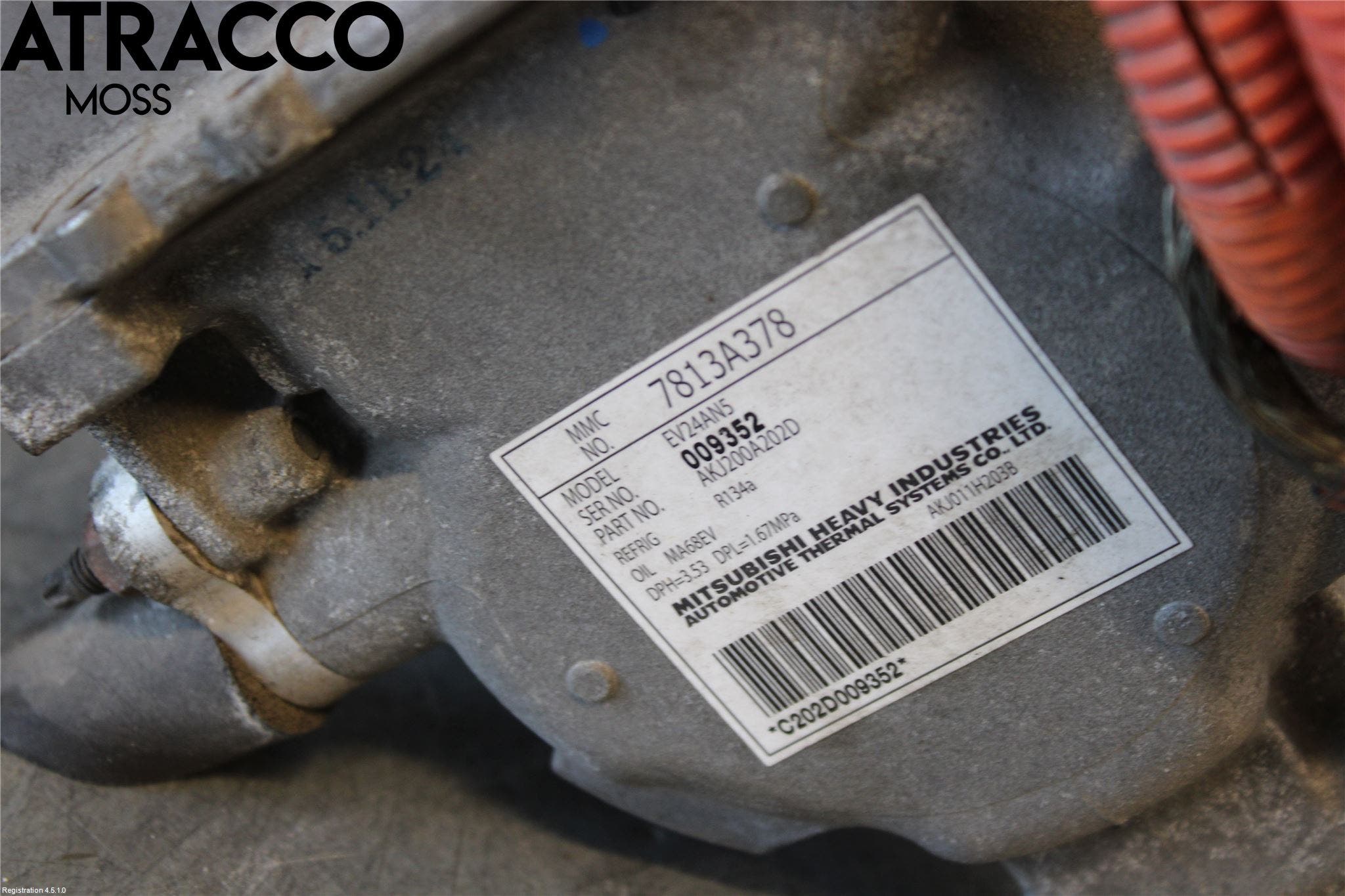 Mitsubishi OUTLANDER 13-21 Varme Ac Kompressor