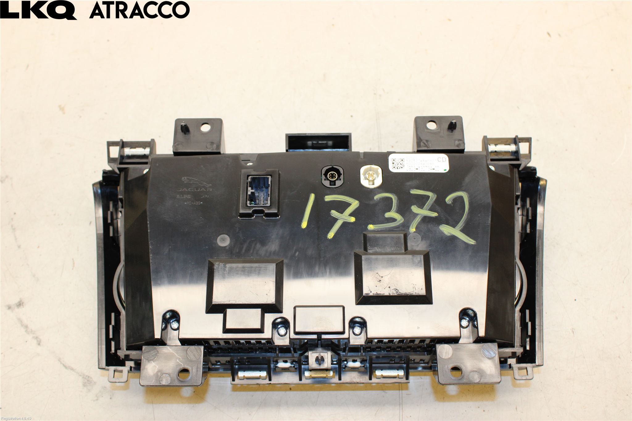 Jaguar I-PACE 18- Varmeapparat Panel(Regulering)