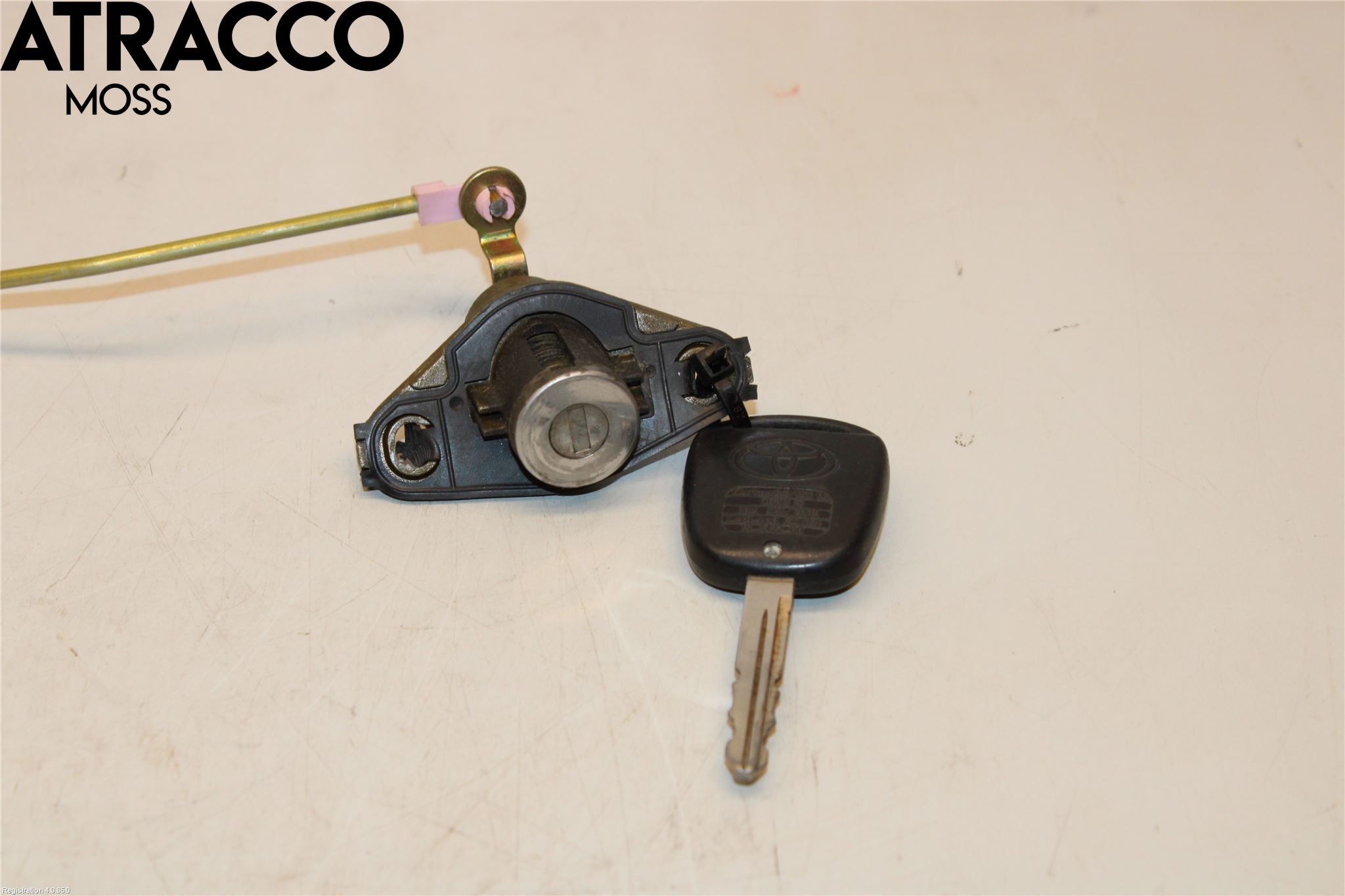 Toyota COROLLA 02-07 Bakluke-Lokk Låsekasse