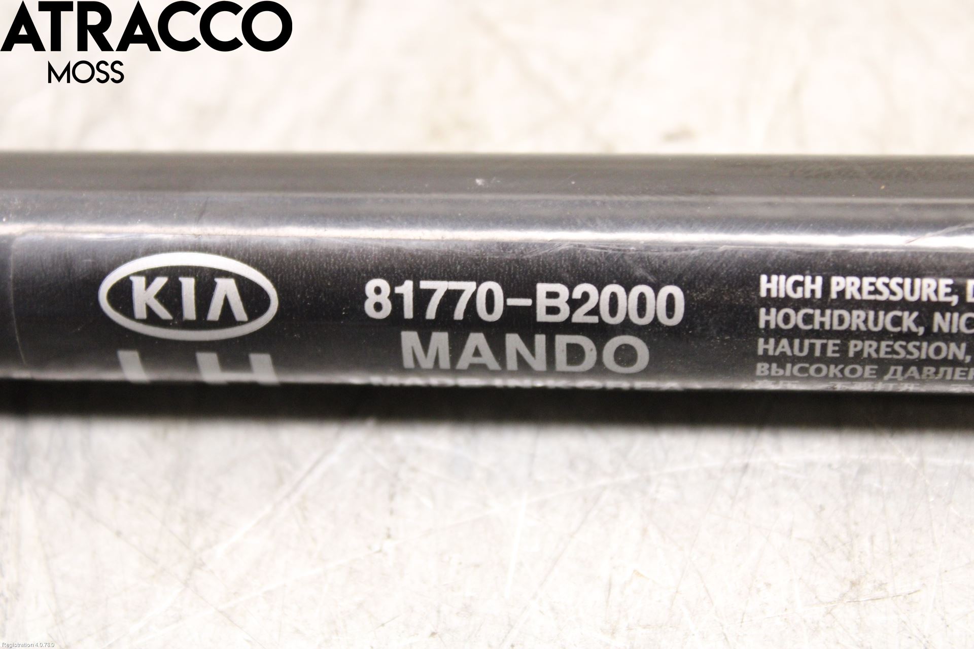 Kia SOUL 09- Bakluke Demper-Gassfjær