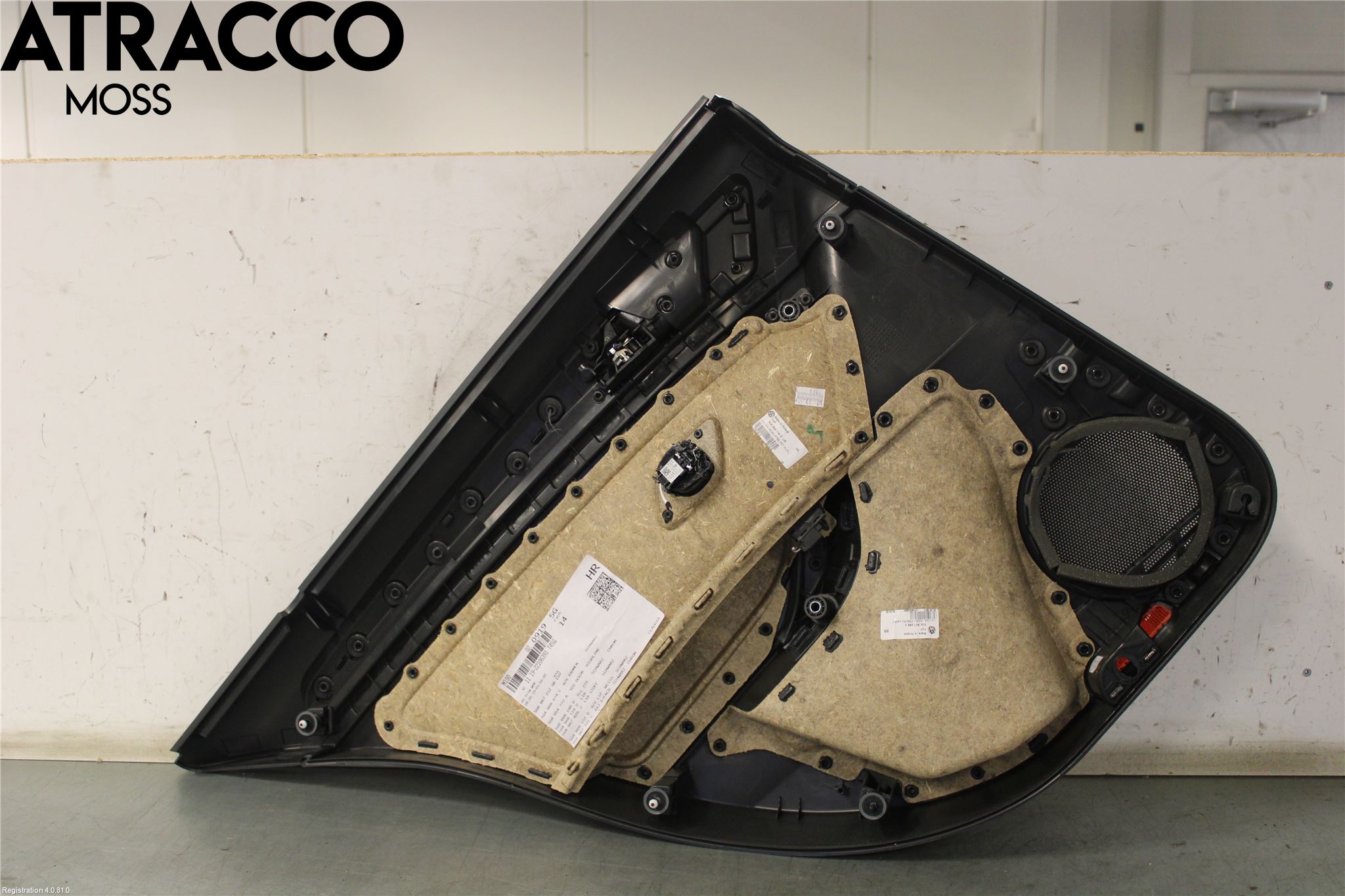 Volkswagen VW GOLF / E-GOLF VII 13-20 Dørtrekk Innlegg Høyre