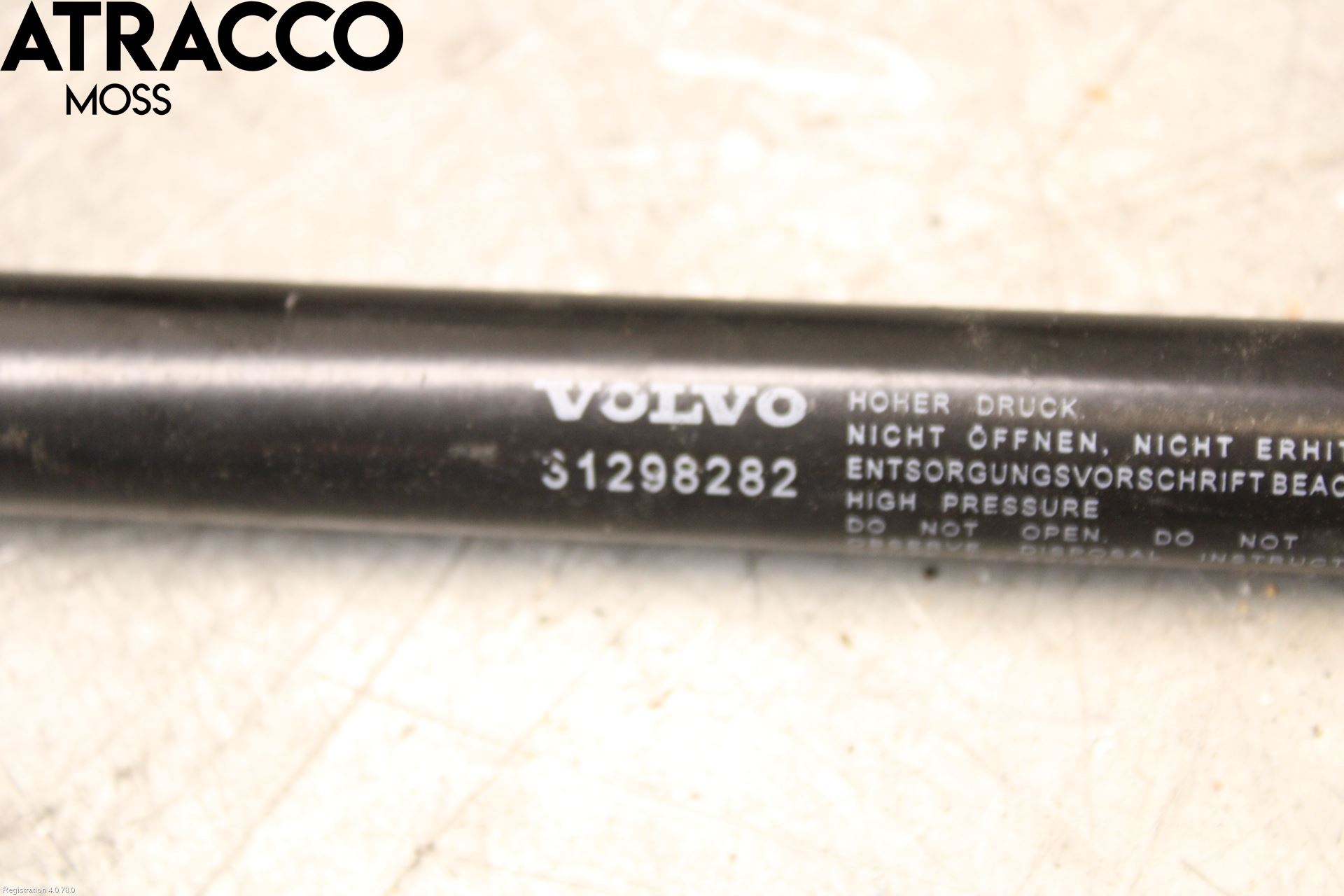 Volvo V40 12-19 Panser Demper-Gassfjær