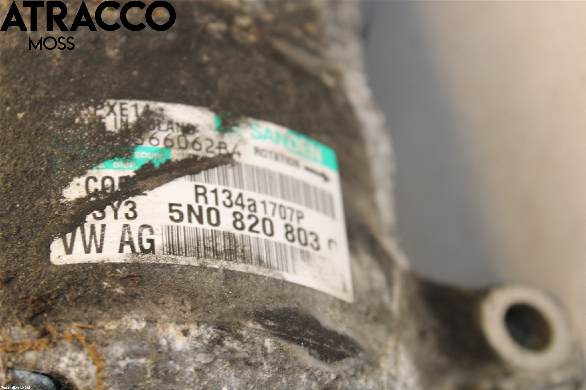 Volkswagen VW POLO 05-09 Varme Ac Kompressor