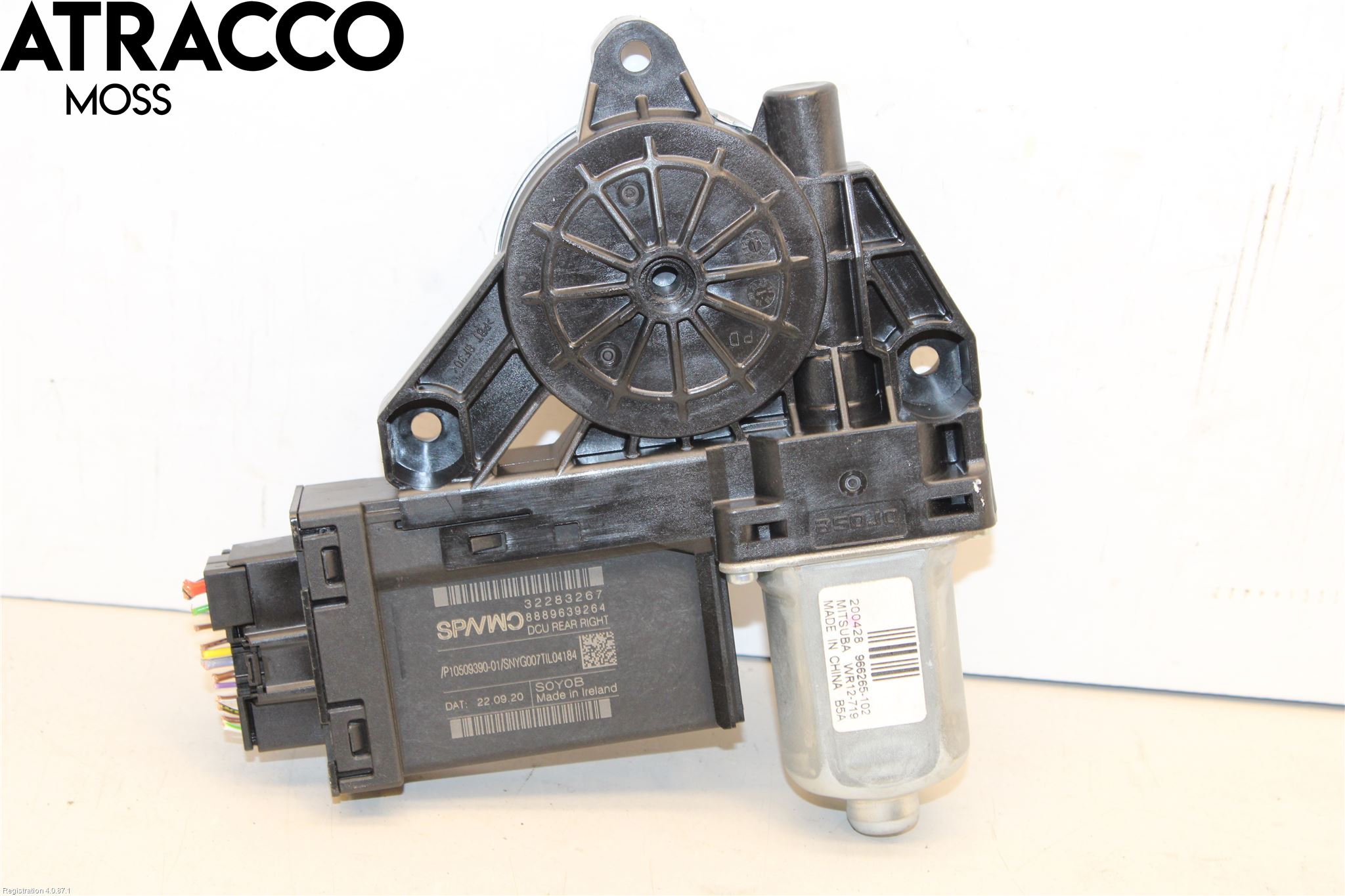 Volvo XC40/RECHARGE 18- Vindusheismotor