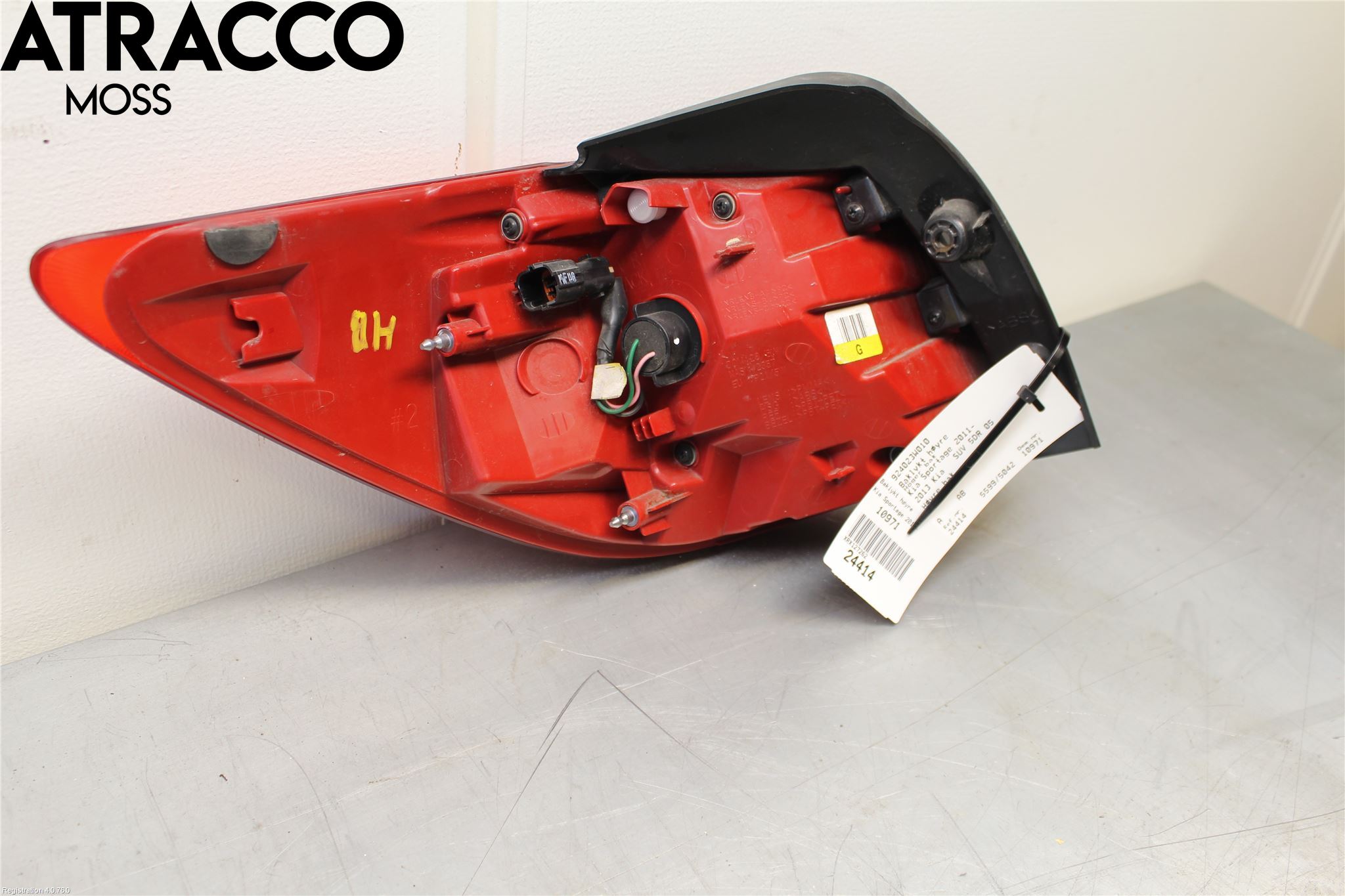 Kia SPORTAGE (SL) 11-15 Baklykt Høyre