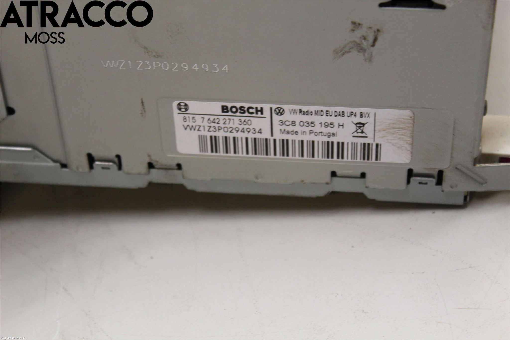 Volkswagen VW TIGUAN 07-16 Stereo Radio Med Cd