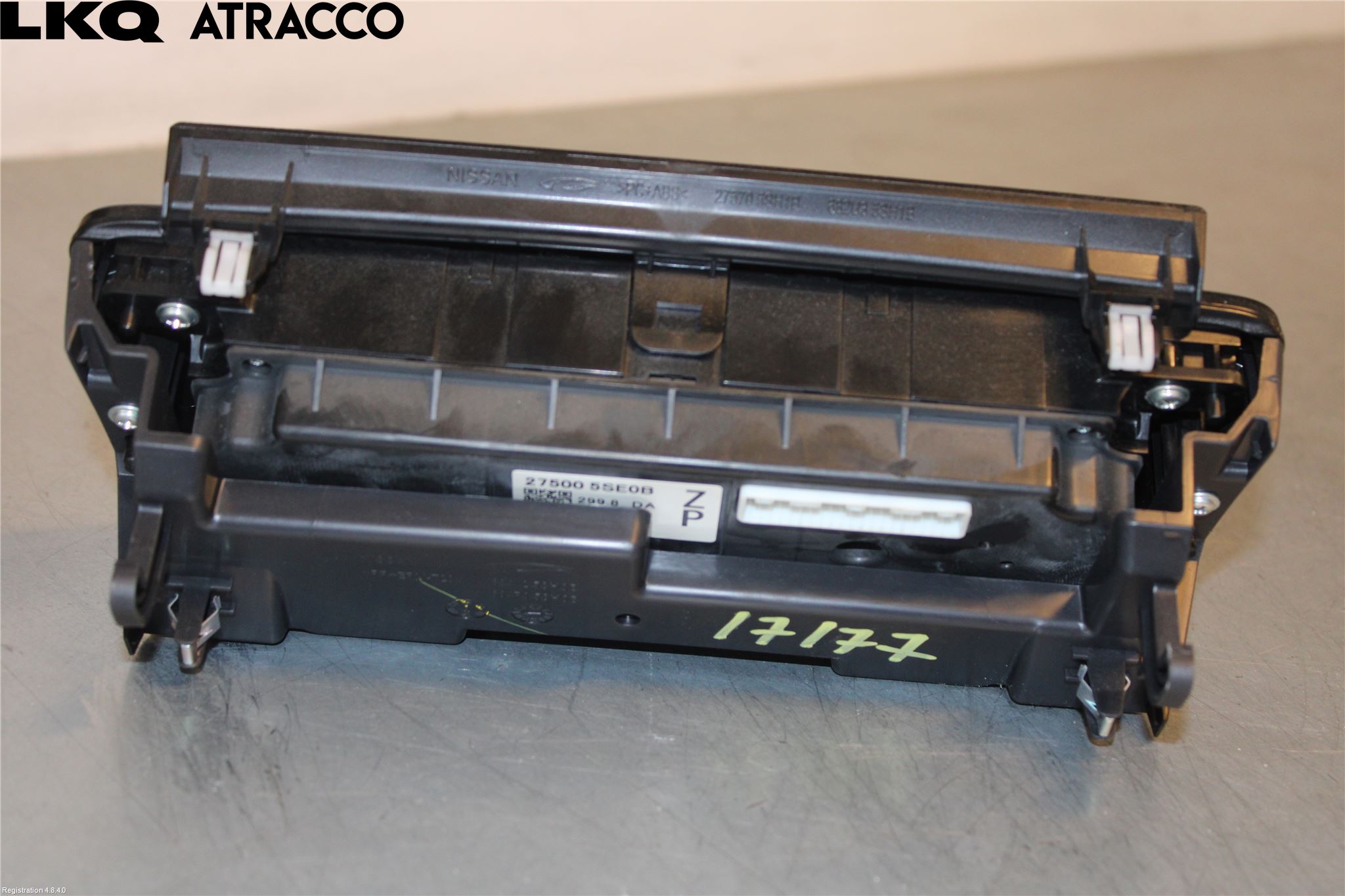 Nissan LEAF 18- Varme Ac Betjening-Display