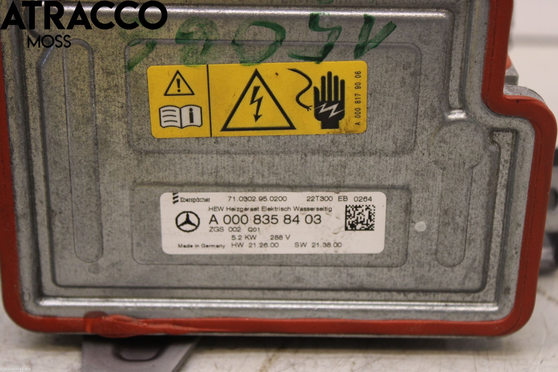 Mercedes-Benz MB EQC (N293) 20- Motorvarmer Elektrisk