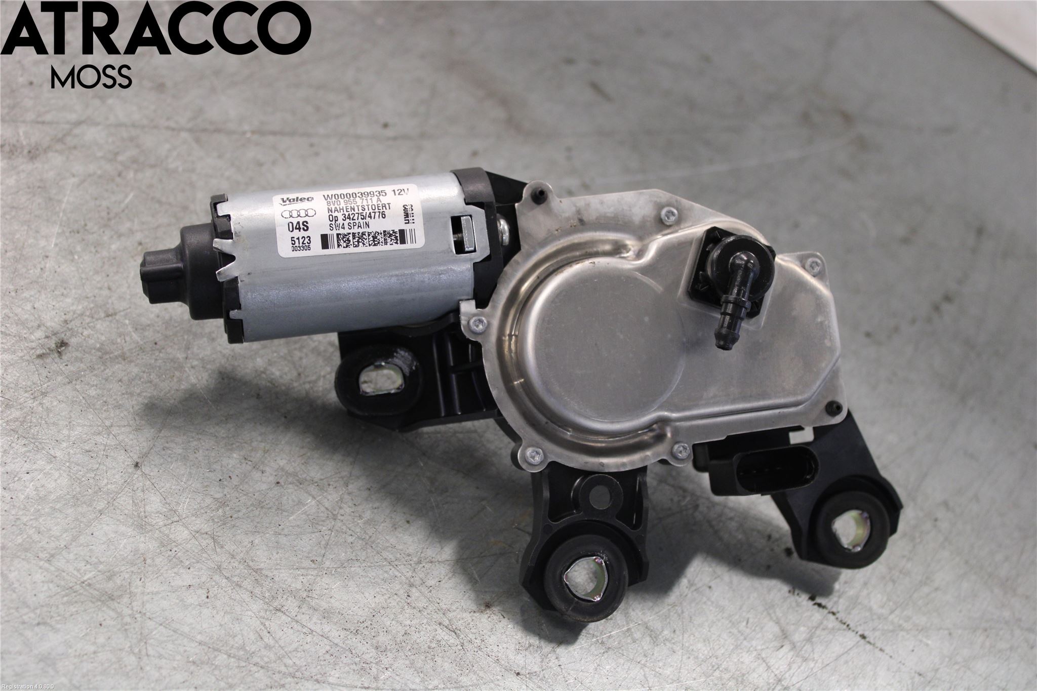 Audi A3/S3 8V 13-20 Viskermotor Bakluke