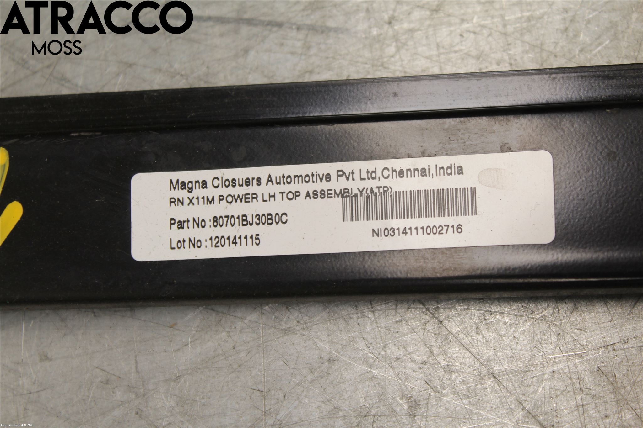 Nissan E-NV200/EVALIA Vindusheis