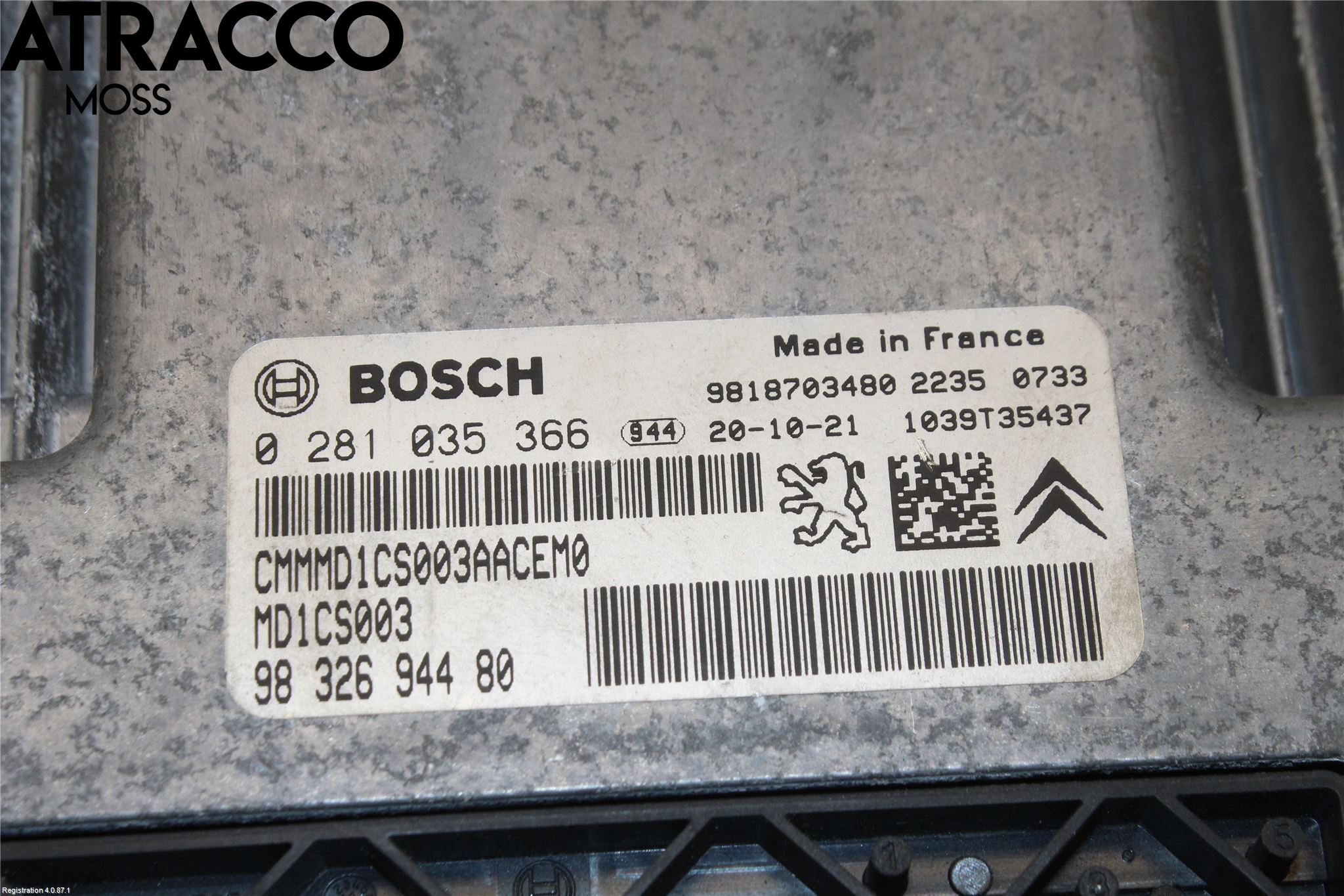 Toyota PROACE CITY 20- Styreenhet Innsprøytning