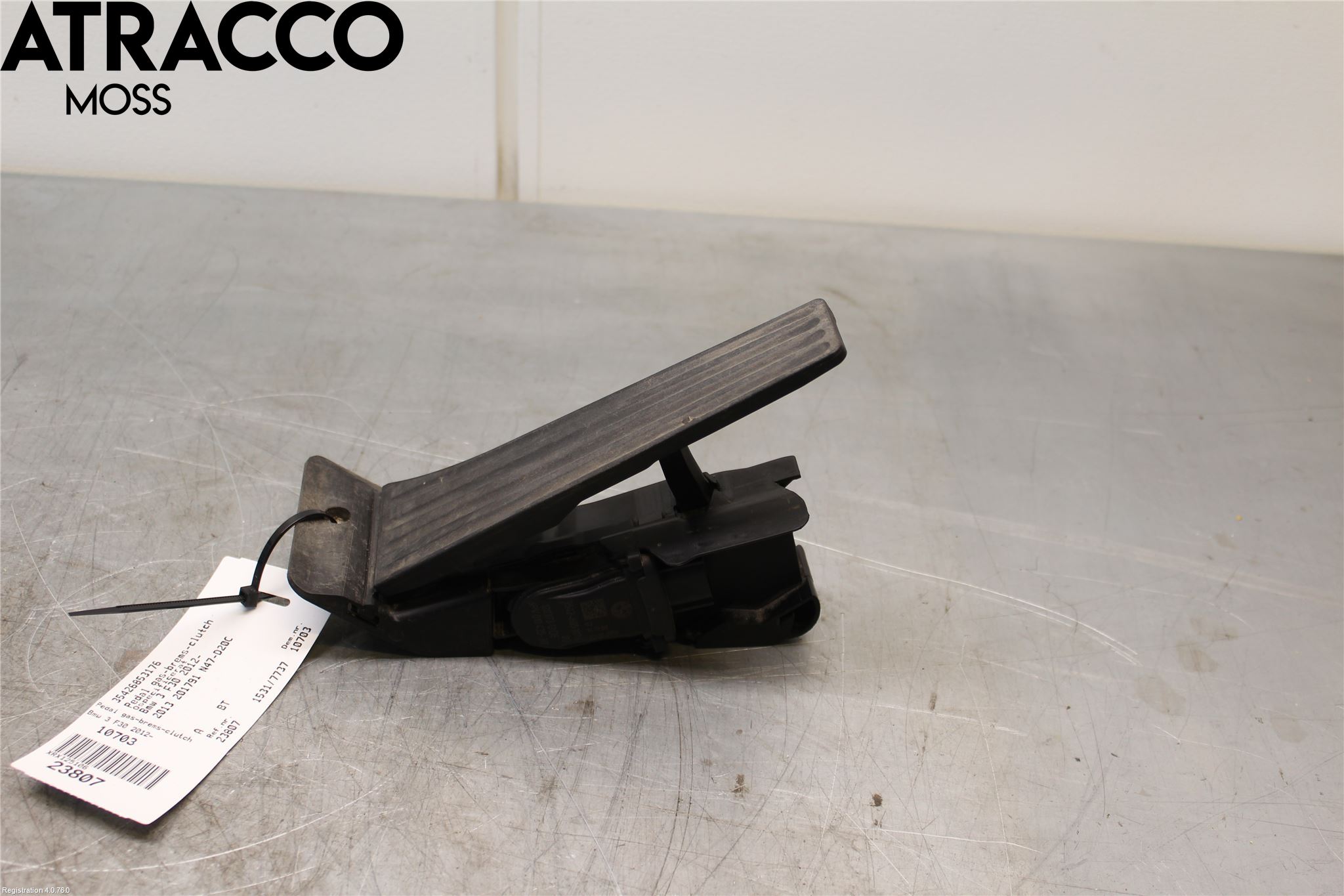 BMW 3 F30/F31/F80 12-19 Pedal Gas-Brems-Clutch