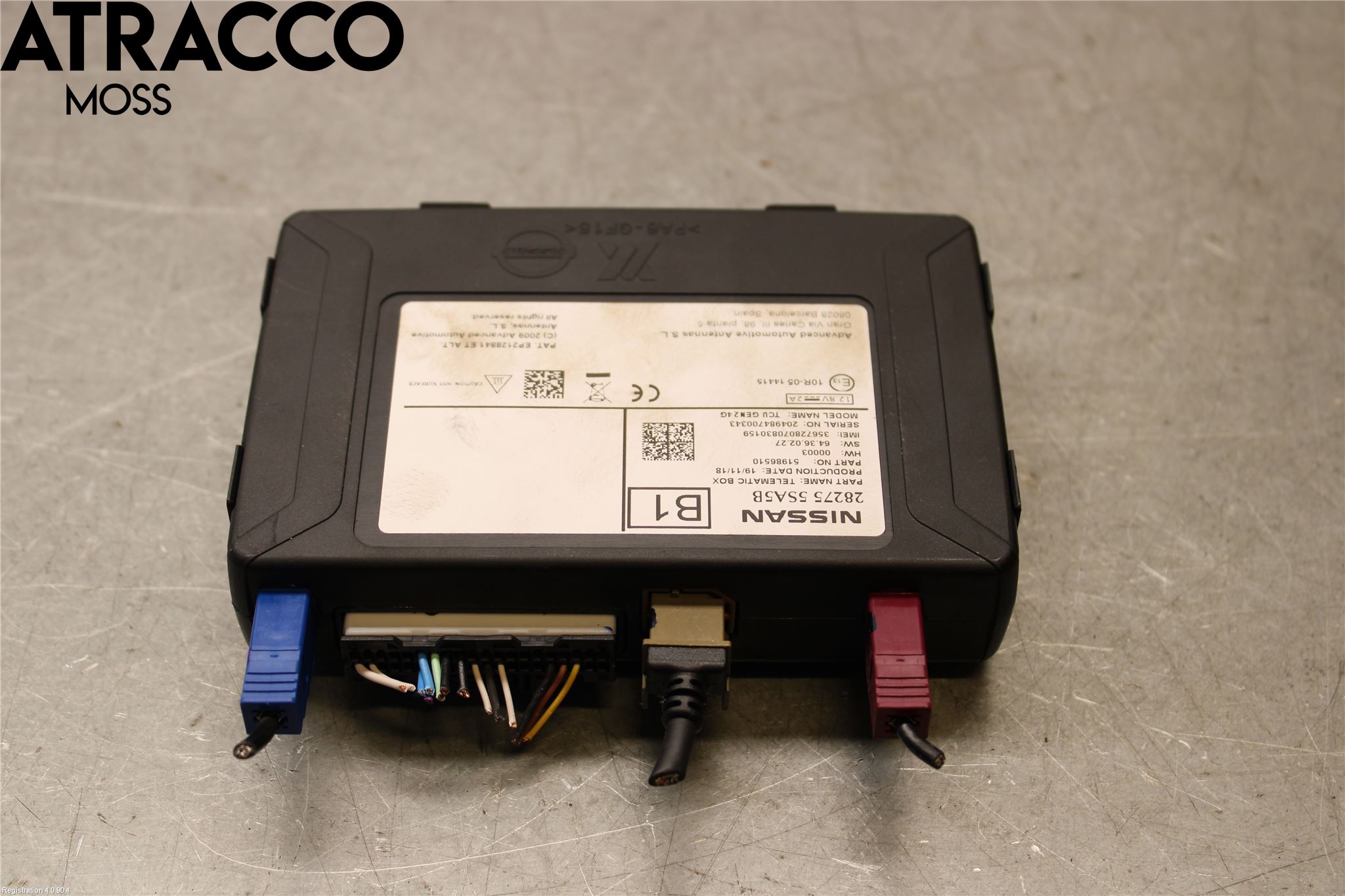 Nissan LEAF 18- Styreenhet Øvrig