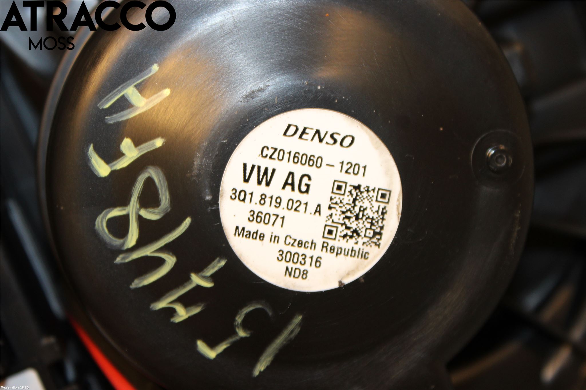 Skoda SUPERB 16-24 Varmeapparat Viftemotor