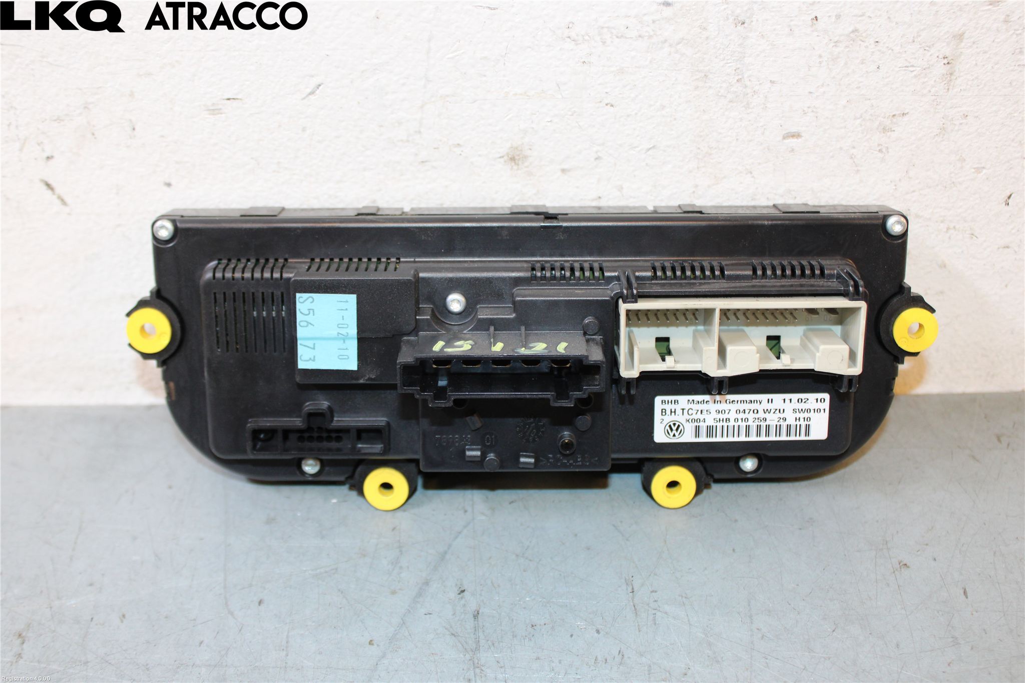 Volkswagen VW TRANSP/CARAVELLE (T5) 04-15 Varme Ac Betjening-Display