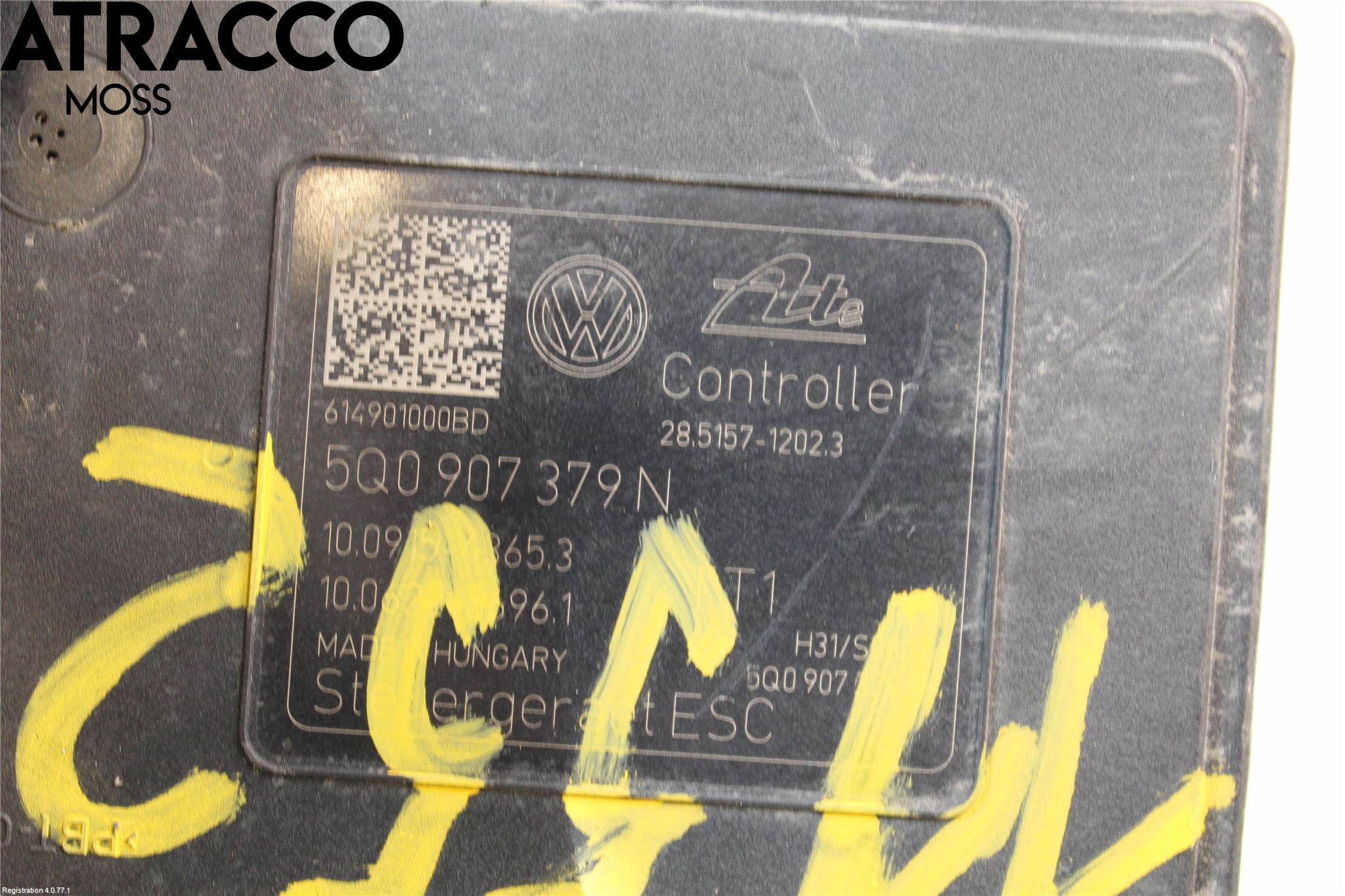 Volkswagen VW GOLF / E-GOLF VII 13-20 Abs Hydraulikkaggregat