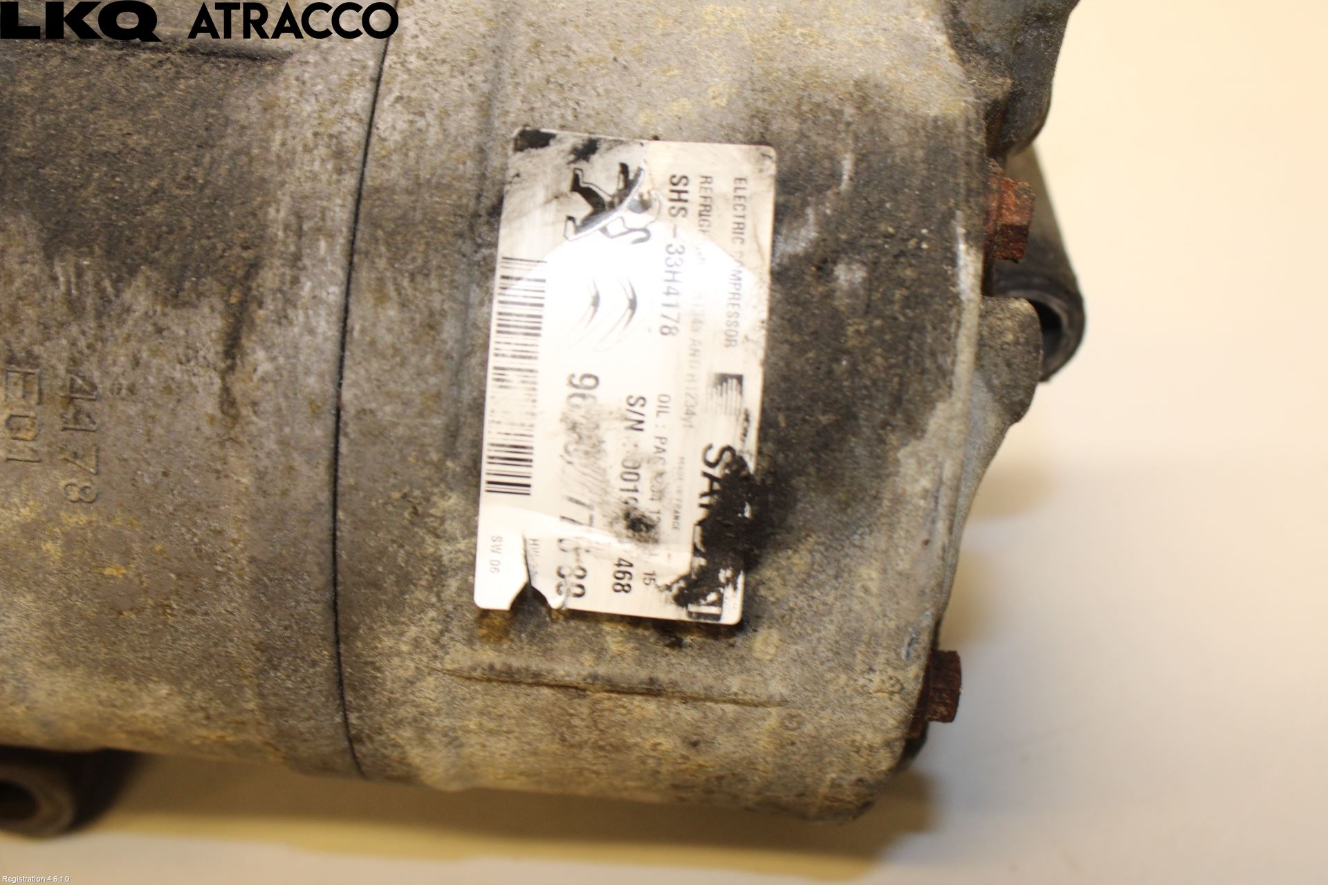 Peugeot EXPERT 07-14 Varme Ac Kompressor