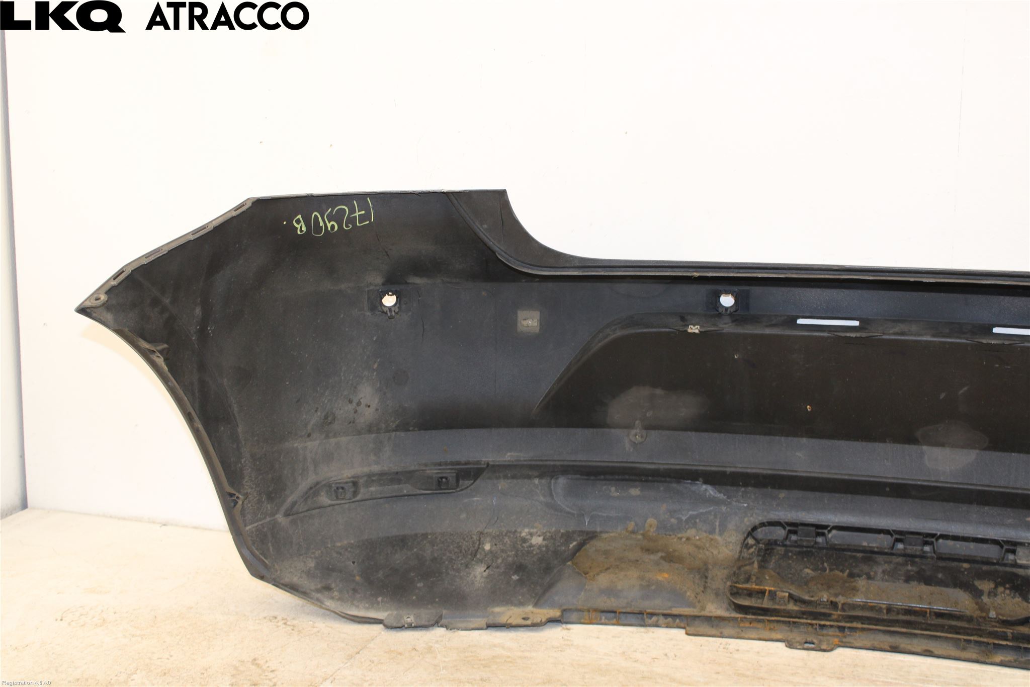 Volkswagen VW POLO 10-17 Støtfanger Bak