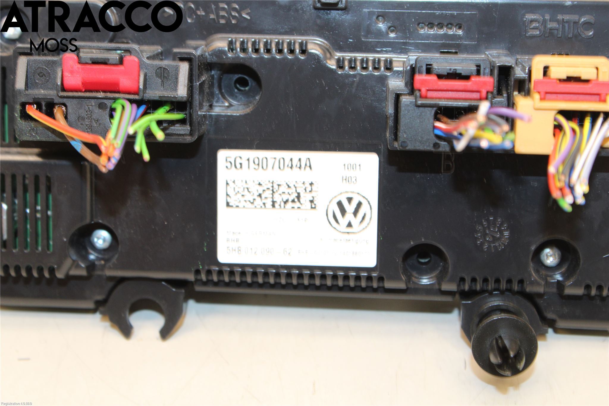 Volkswagen VW PASSAT 15-19 Varme Ac Betjening-Display