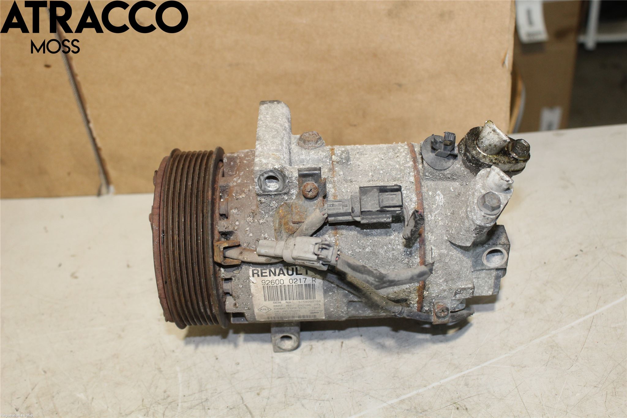 Renault CLIO IV 12-16 Varme Ac Kompressor