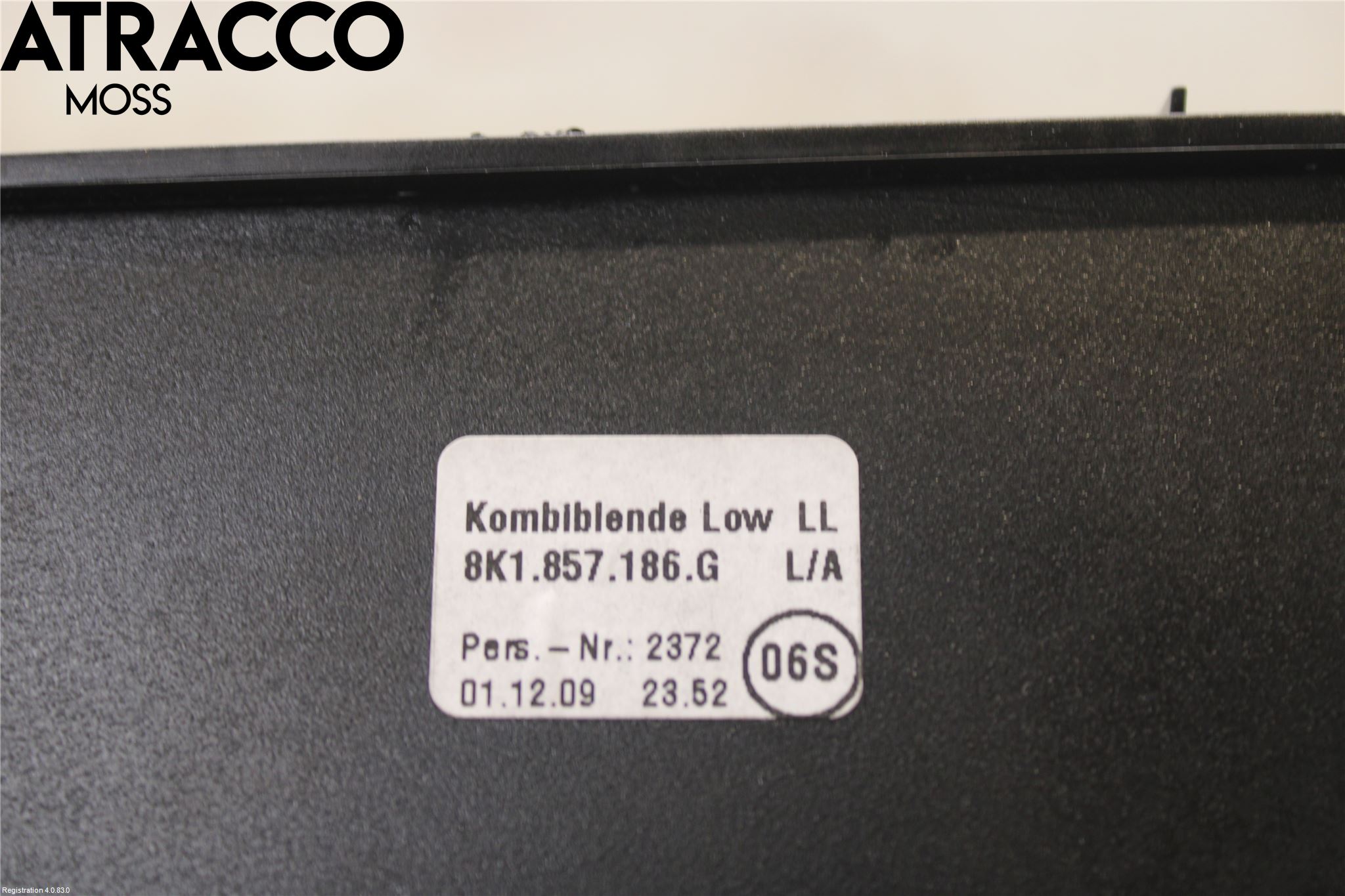 Audi A4/S4 08-11 Innr Radio Ramme