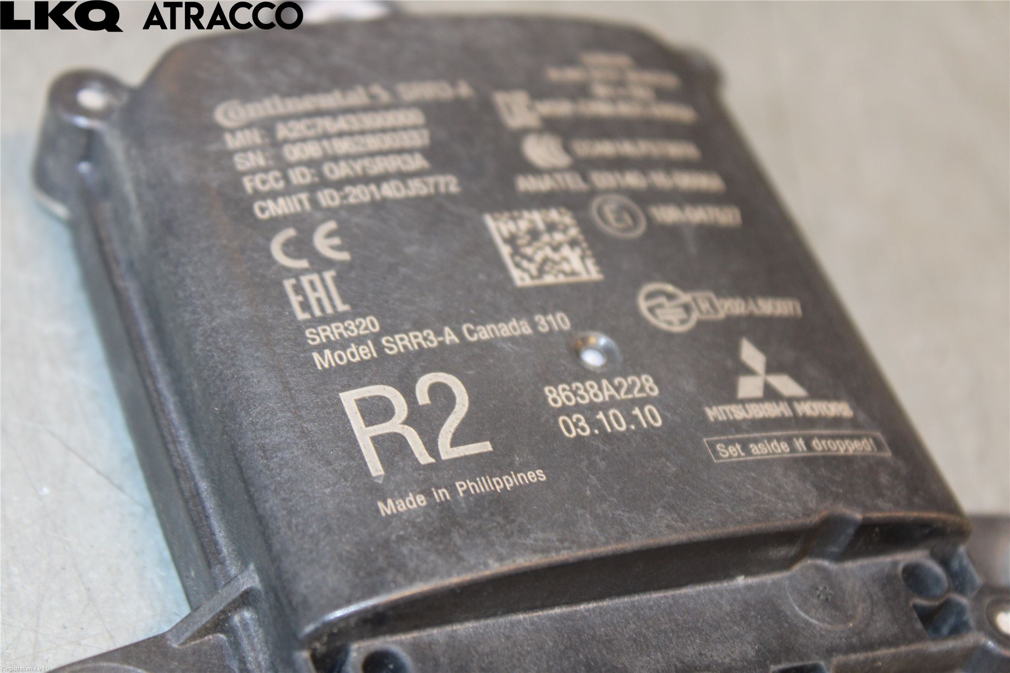 Mitsubishi OUTLANDER 13-21 Sensor Kollisjonsbeskyttelse